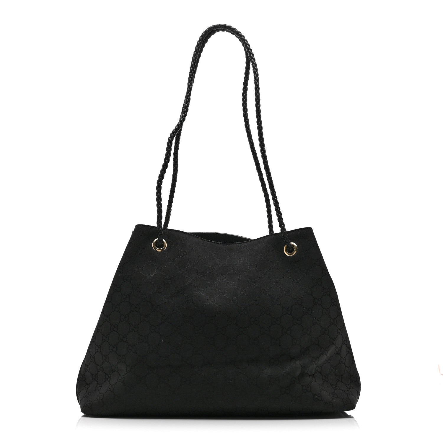 Gucci Nylon Monogram Gifford Tote Black 1805613 – FASHIONPHILE