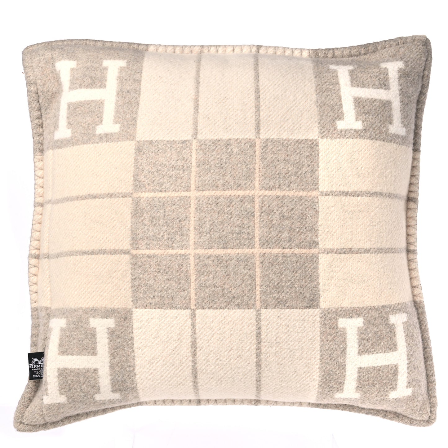 Wool Cashmere Avalon III Pillow PM Coco Camomille