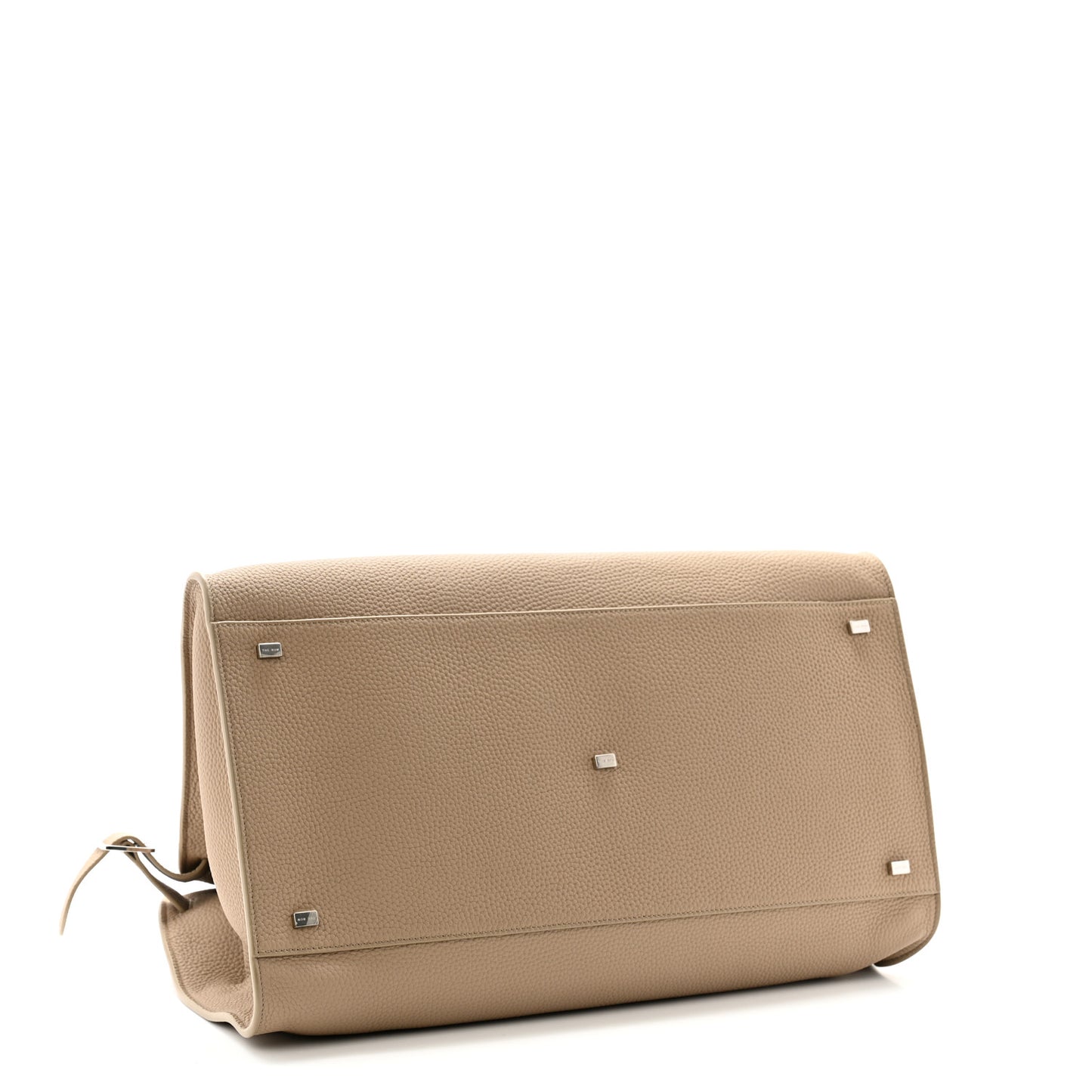 Matte Grained Calfskin Soft Margaux 17 Dark Taupe