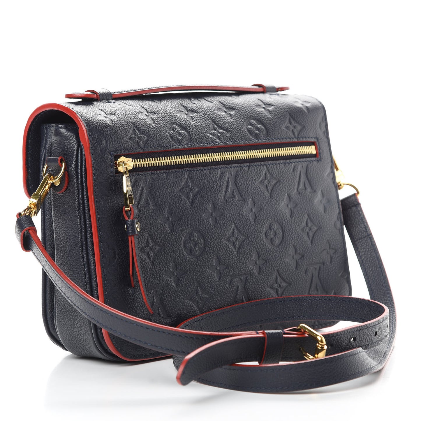 Empreinte Pochette Metis Marine Rouge