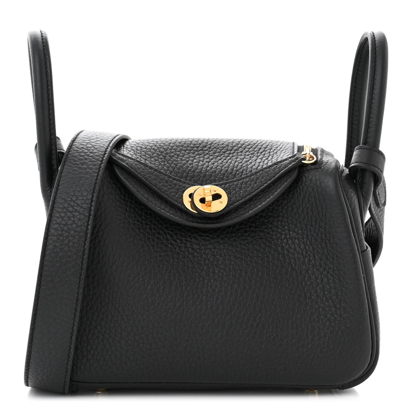 Taurillon Clemence Mini Lindy 20 Black