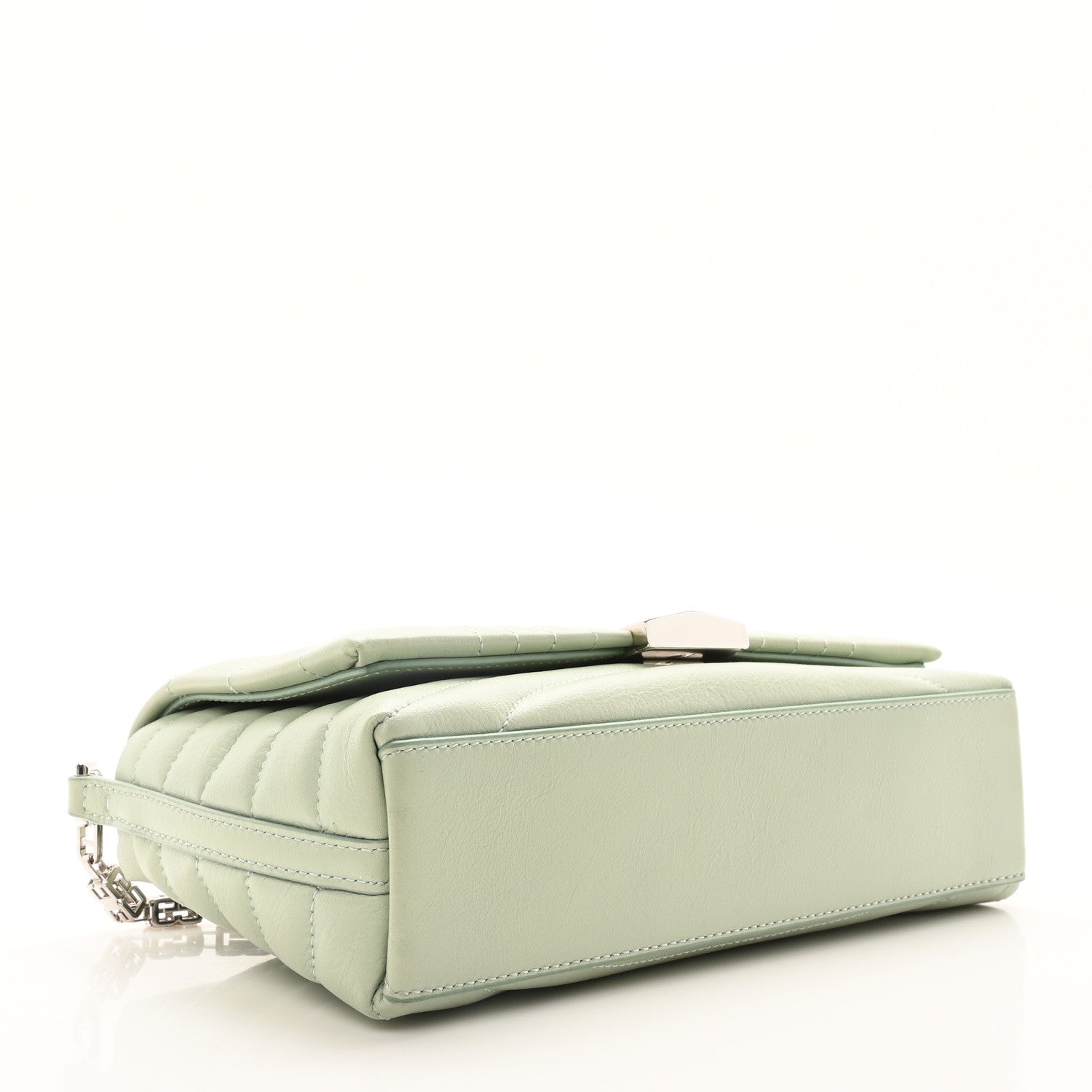 Givenchy Calfskin Quilted Small 4G Shoulder Bag Light Green 4 of 9