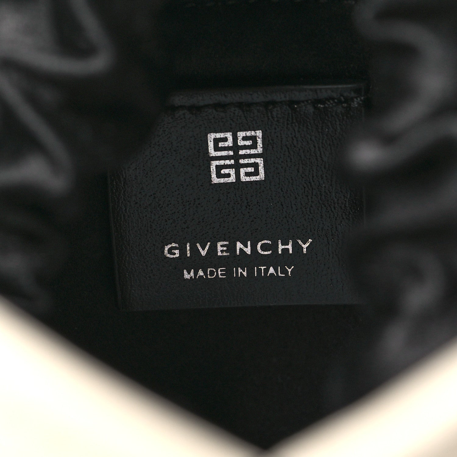 Givenchy Box Calfskin Mini Cut Out Crossbody Bag Ivory 6 of 9