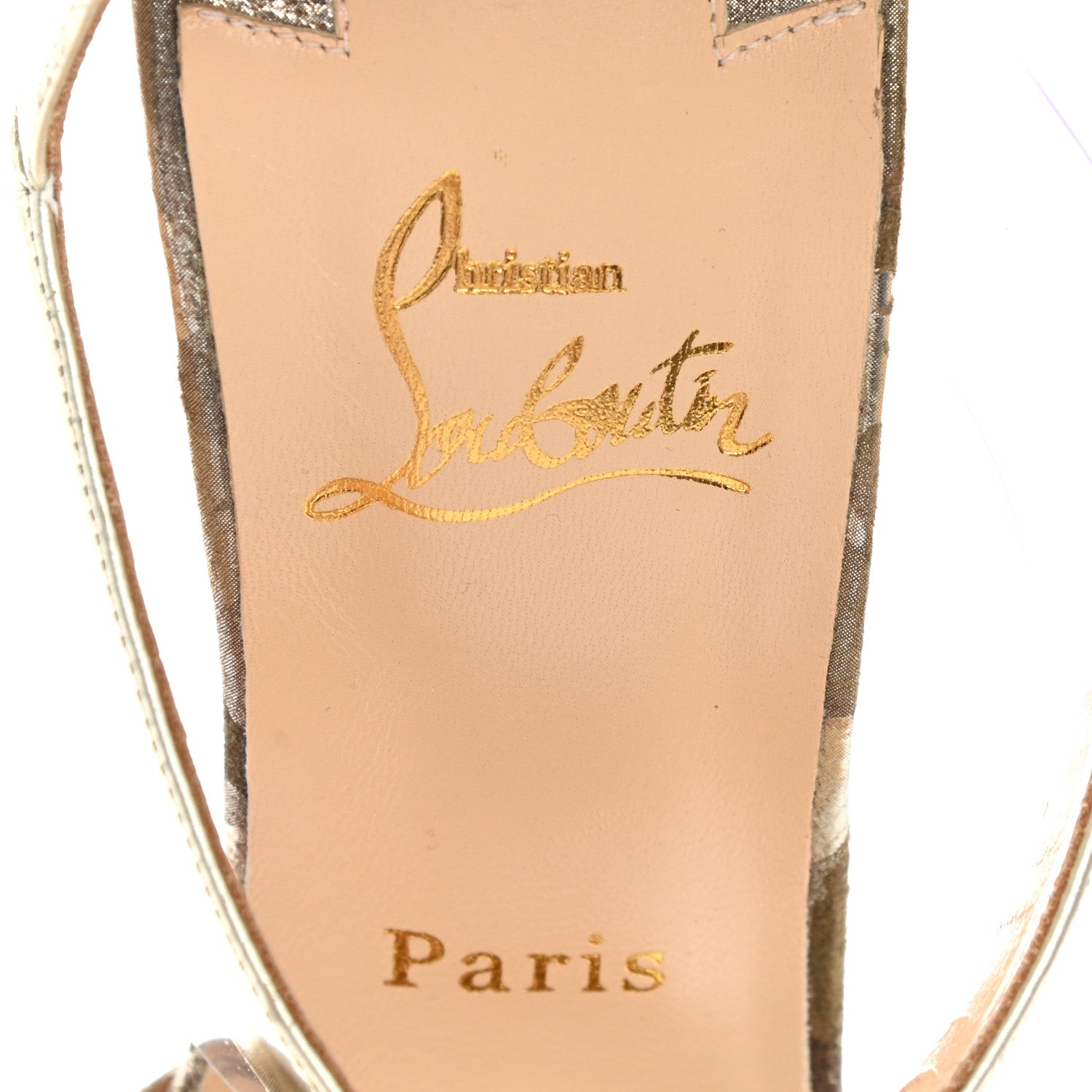 Christian Louboutin Specchio PVC Camouflage Just On 120 Pumps 40 Version Platine 7 of 12