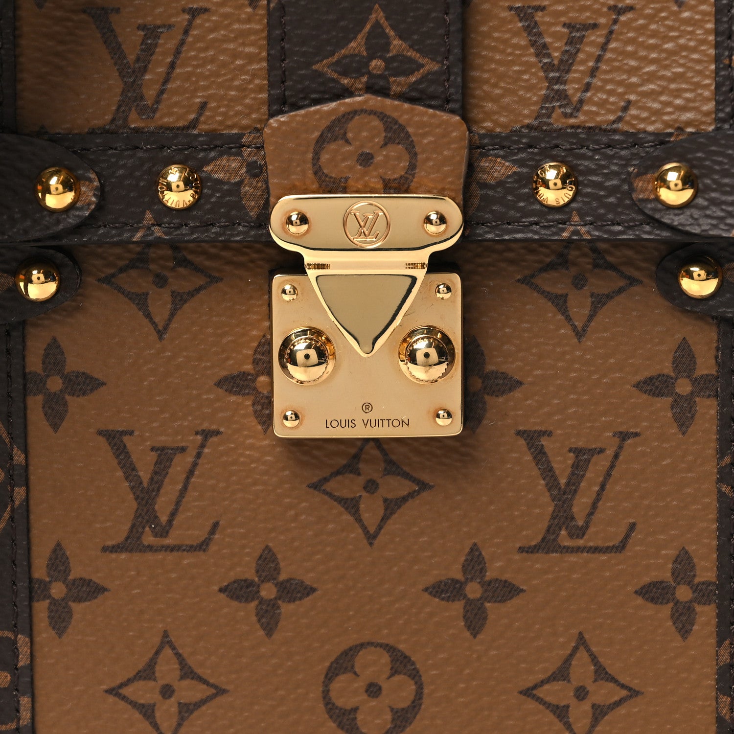Louis Vuitton Reverse Monogram Pochette Trunk Verticale 7 of 10