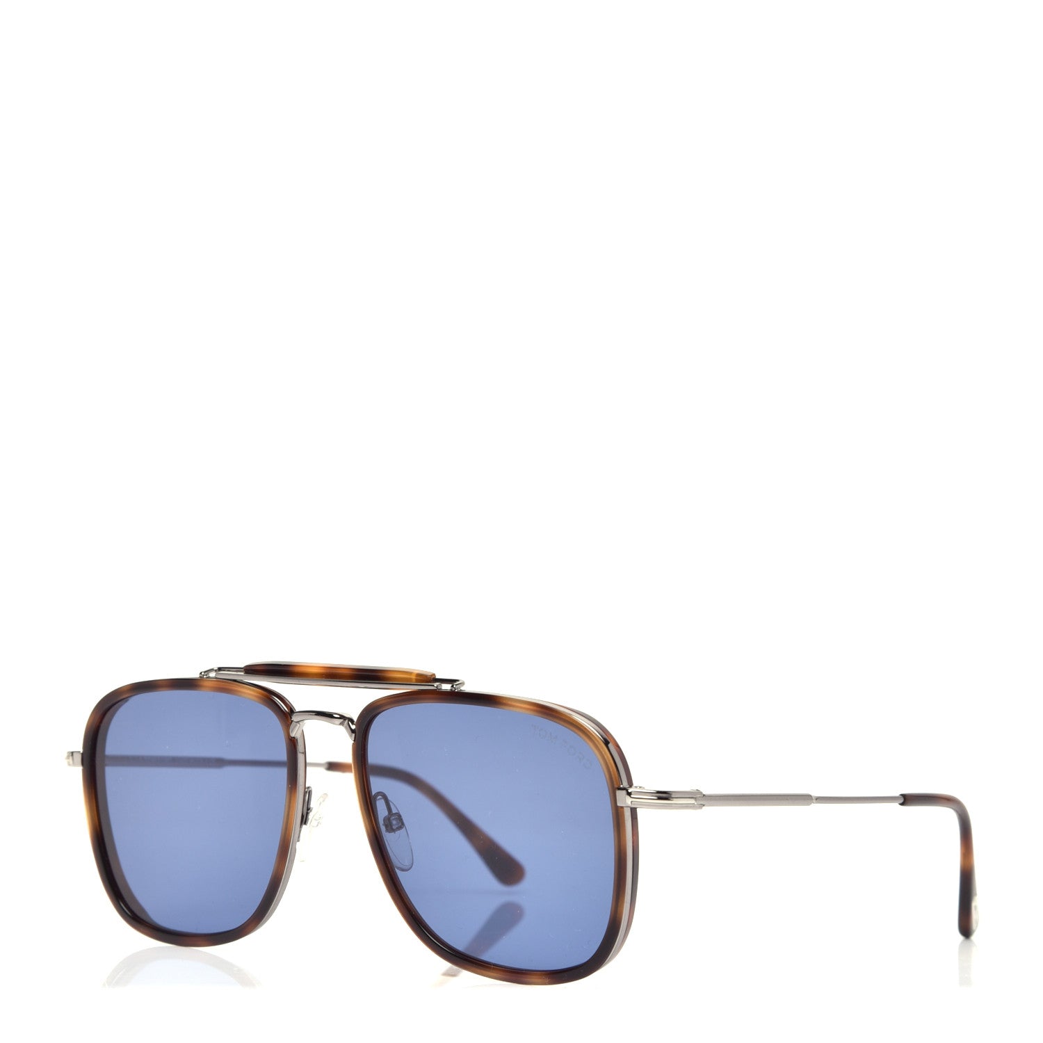 Tom Ford Huck Sunglasses TF665 Blonde Havana 1 of 15