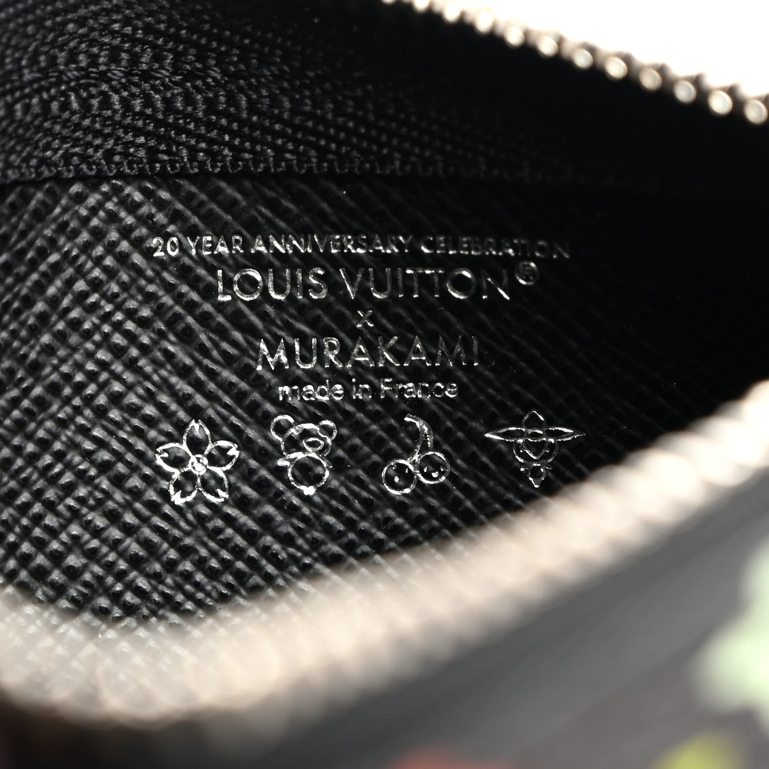 Louis Vuitton LV X TM Monogram Multicolor Key Pouch Black 6 of 7