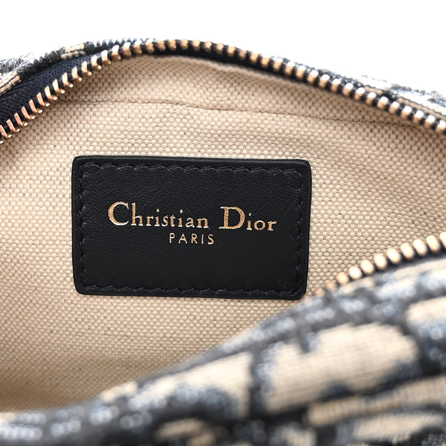 Christian Dior Oblique Belt Pouch Blue 6 of 10