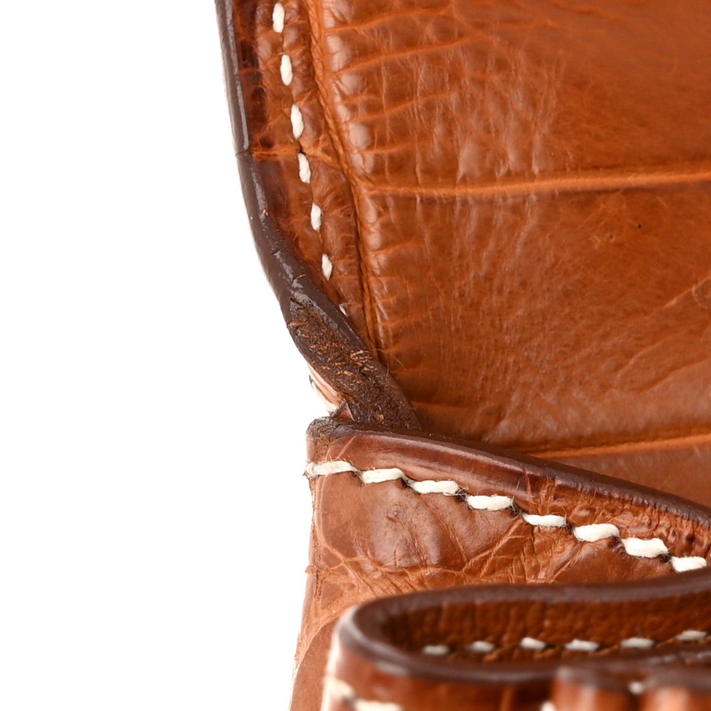 Matte Niloticus Crocodile Kelly Retourne 32 Fauve