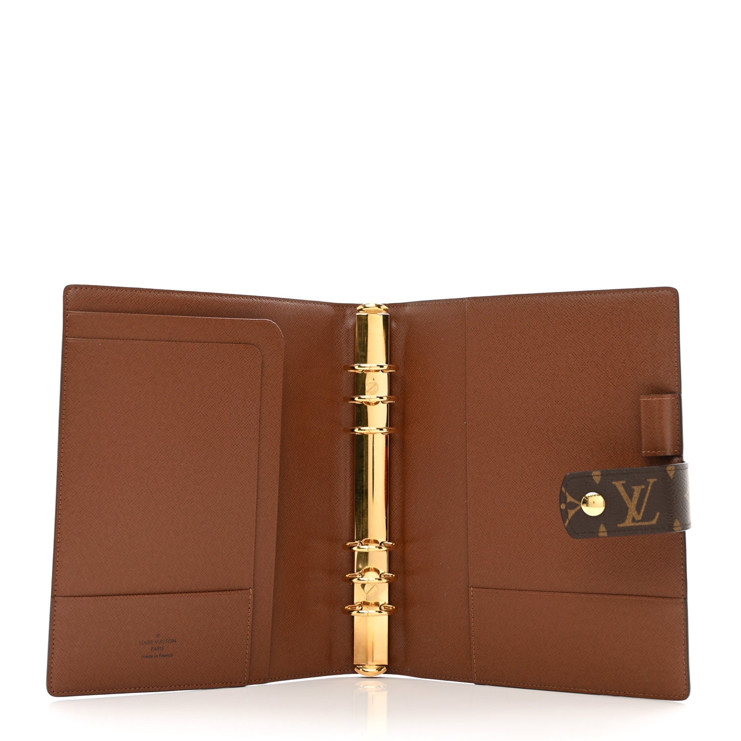 Monogram Large Ring Agenda Cover