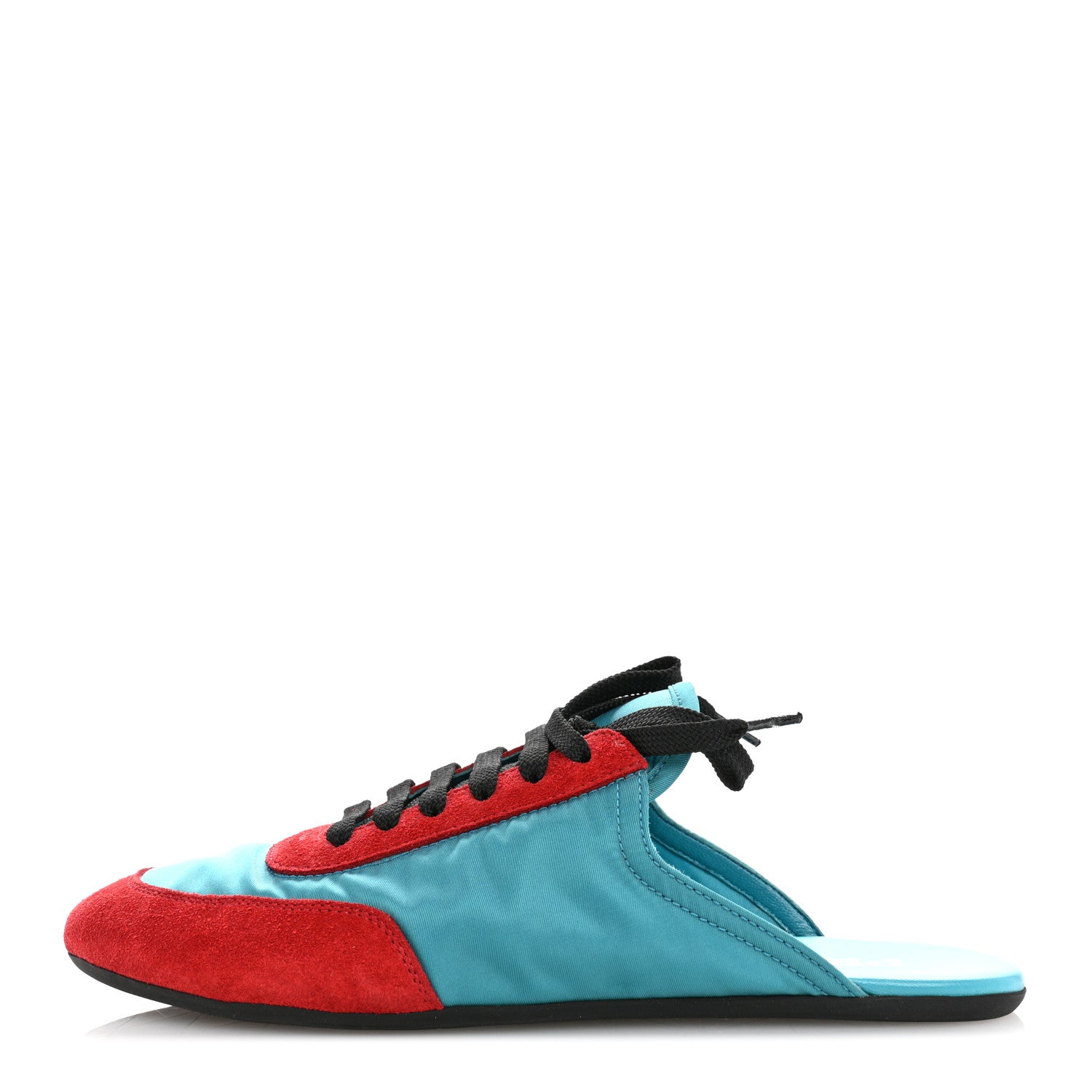 PRADA レッド ミュール 靴 PRADA レッド ミュール 靴