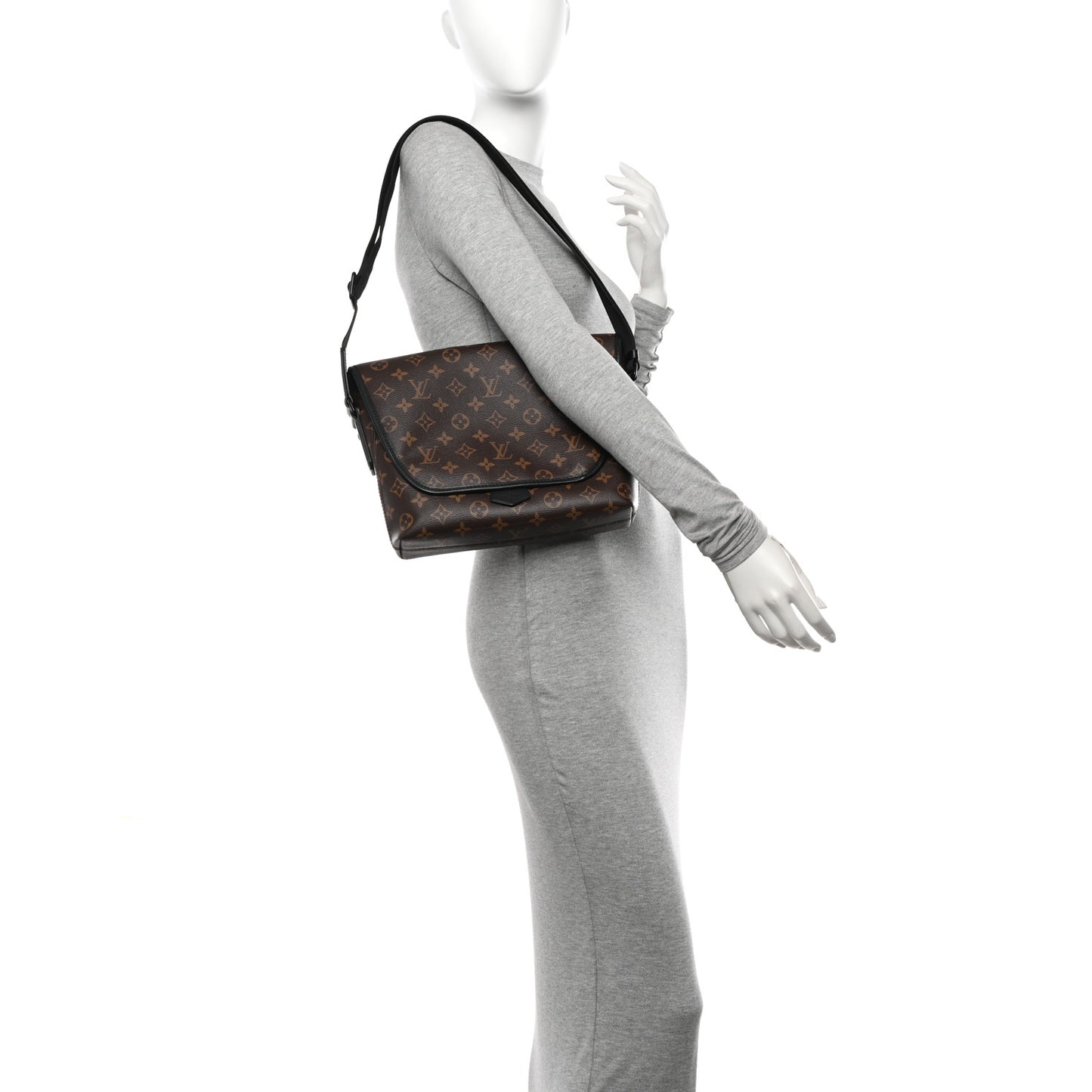 Monogram Macassar Magnetic Messenger