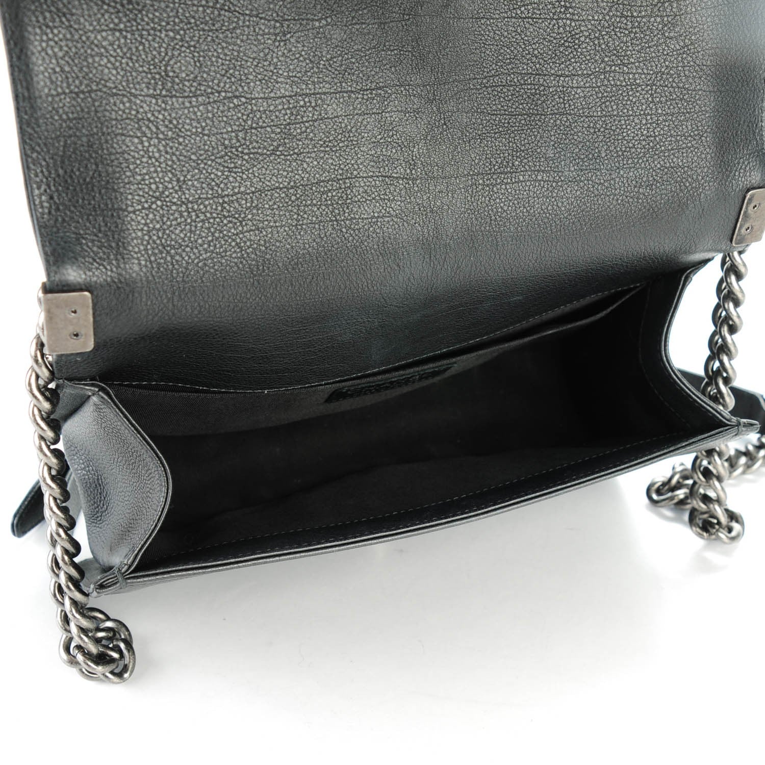 Chanel Calfskin Quilted Medium Boy Flap Black 5 of 7