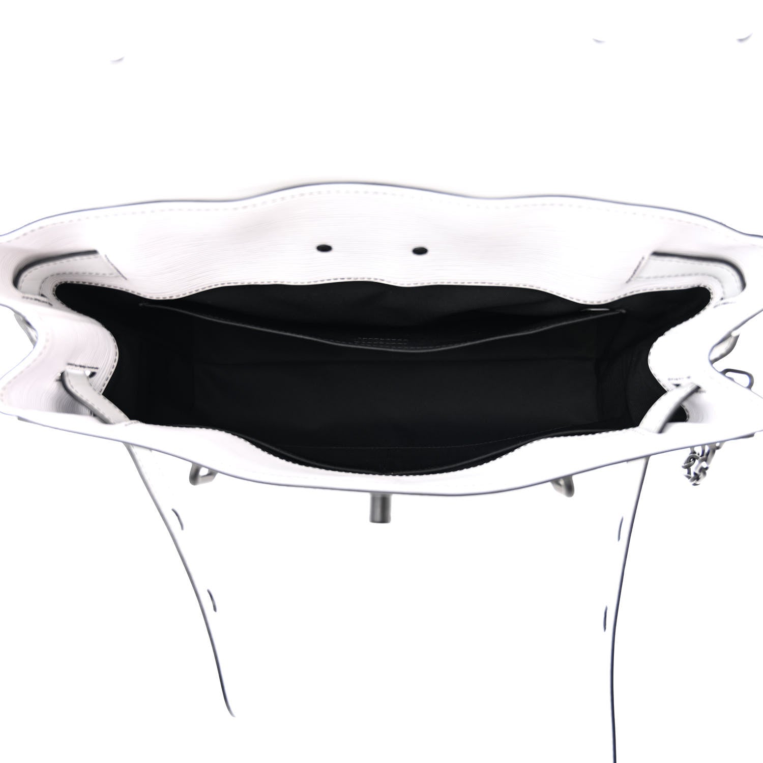 Louis Vuitton Epi Steamer PM White 5 of 10