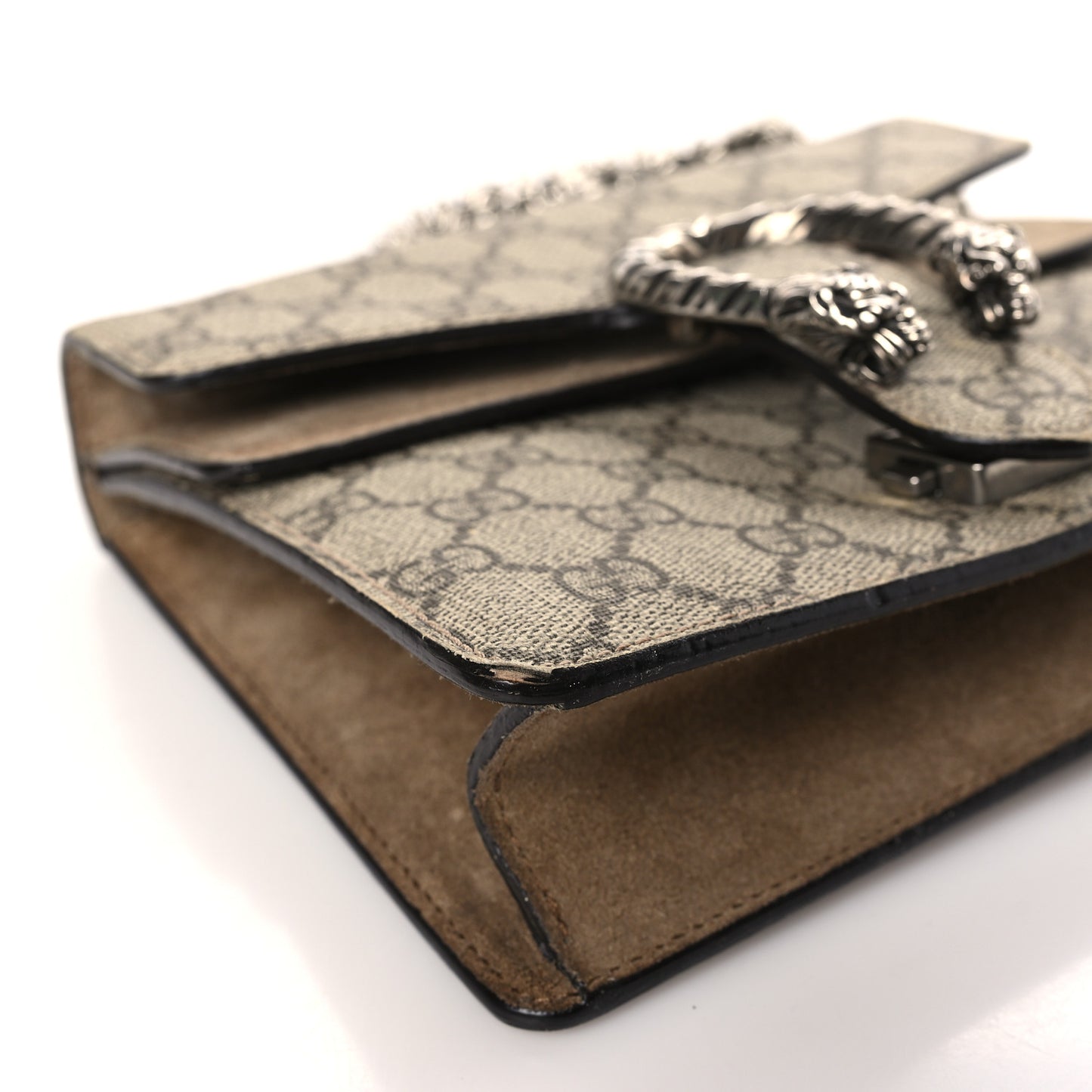 GG Supreme Monogram Mini Dionysus Shoulder Bag Taupe