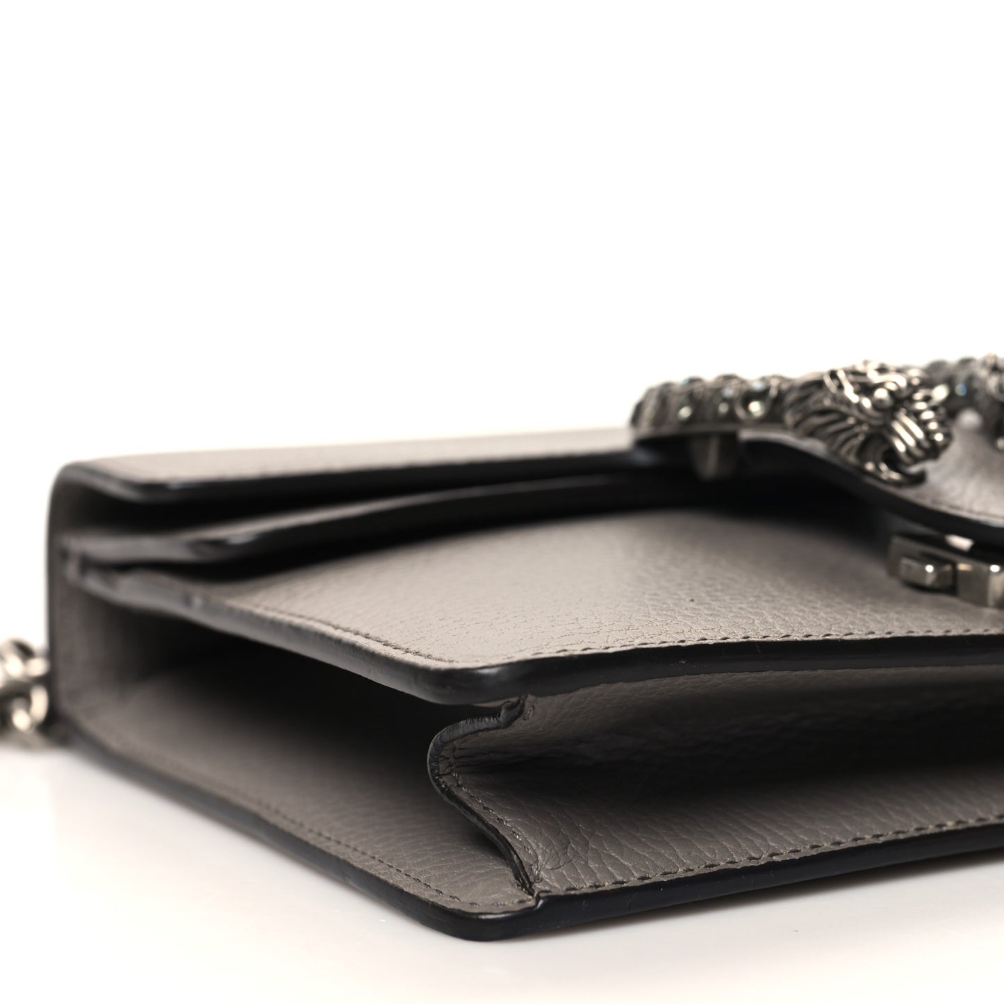 Calfskin Mini Dionysus Shoulder Bag Dusty Grey