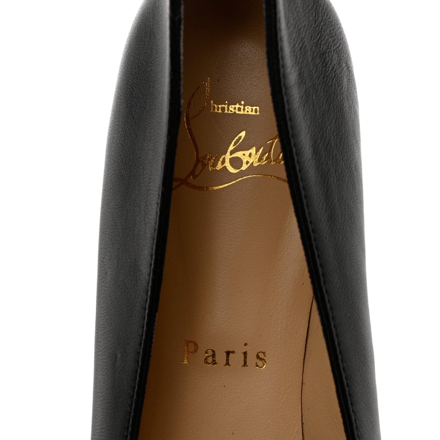 Nappa Miss Constella Flats 38.5 Black