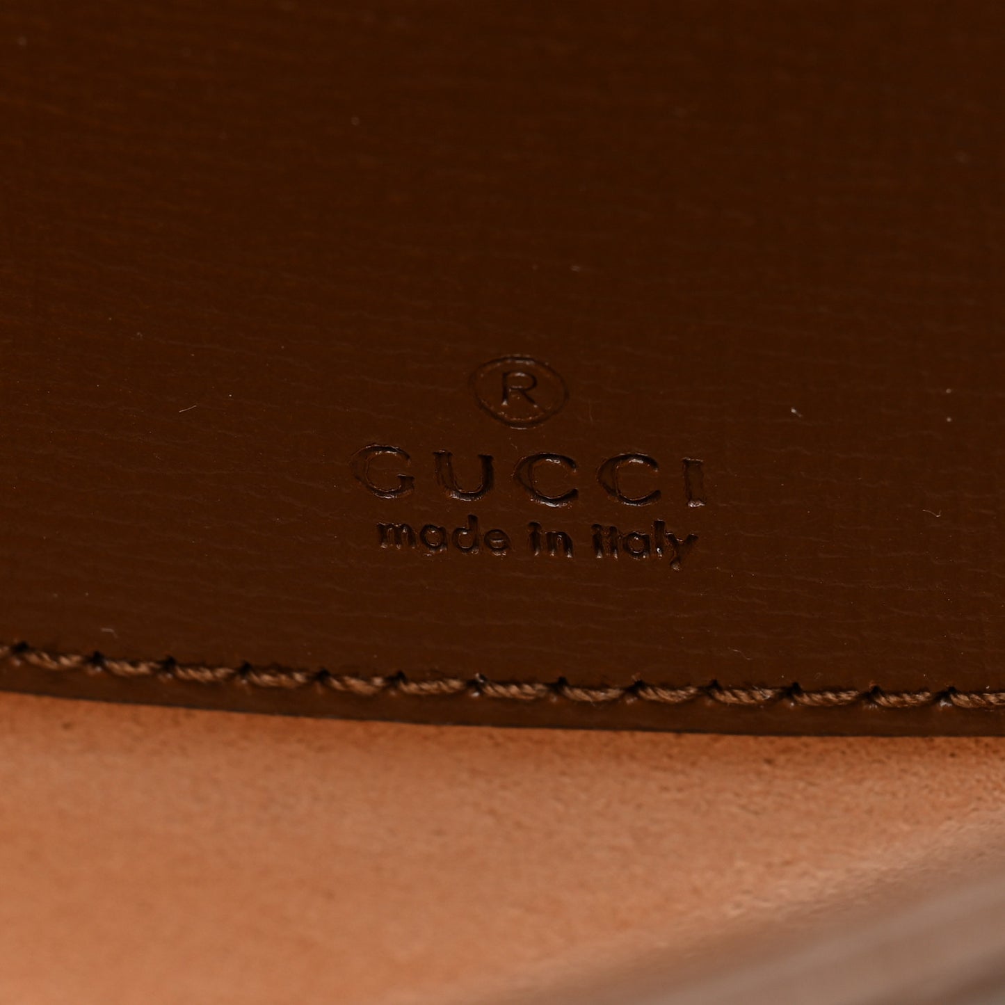 GG Supreme Monogram Azalea Calfskin Web Mini Jackie 1961 Hobo Beige Ebony Brown Sugar
