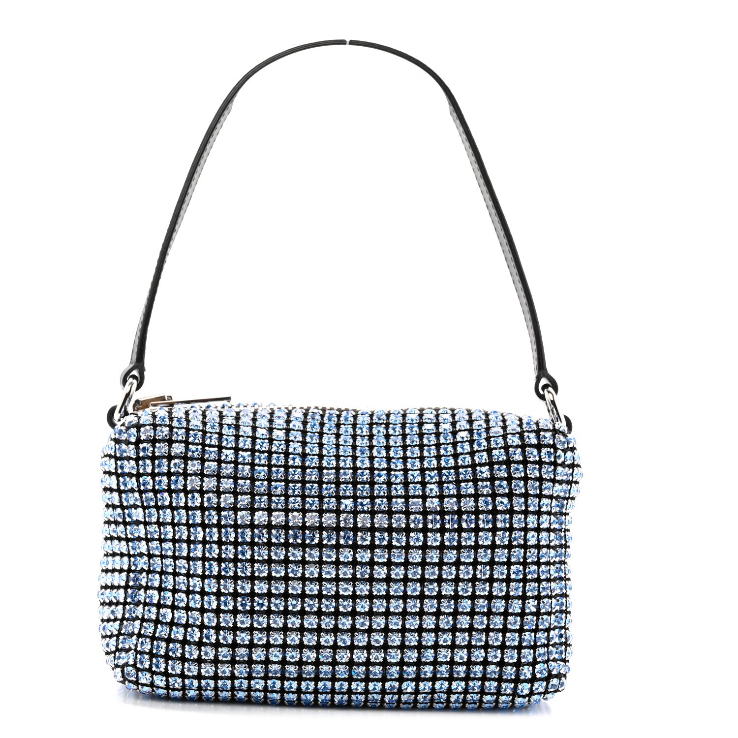 Alexander Wang Mesh Crystal Rhinestone Mini Heiress Pouch Baby