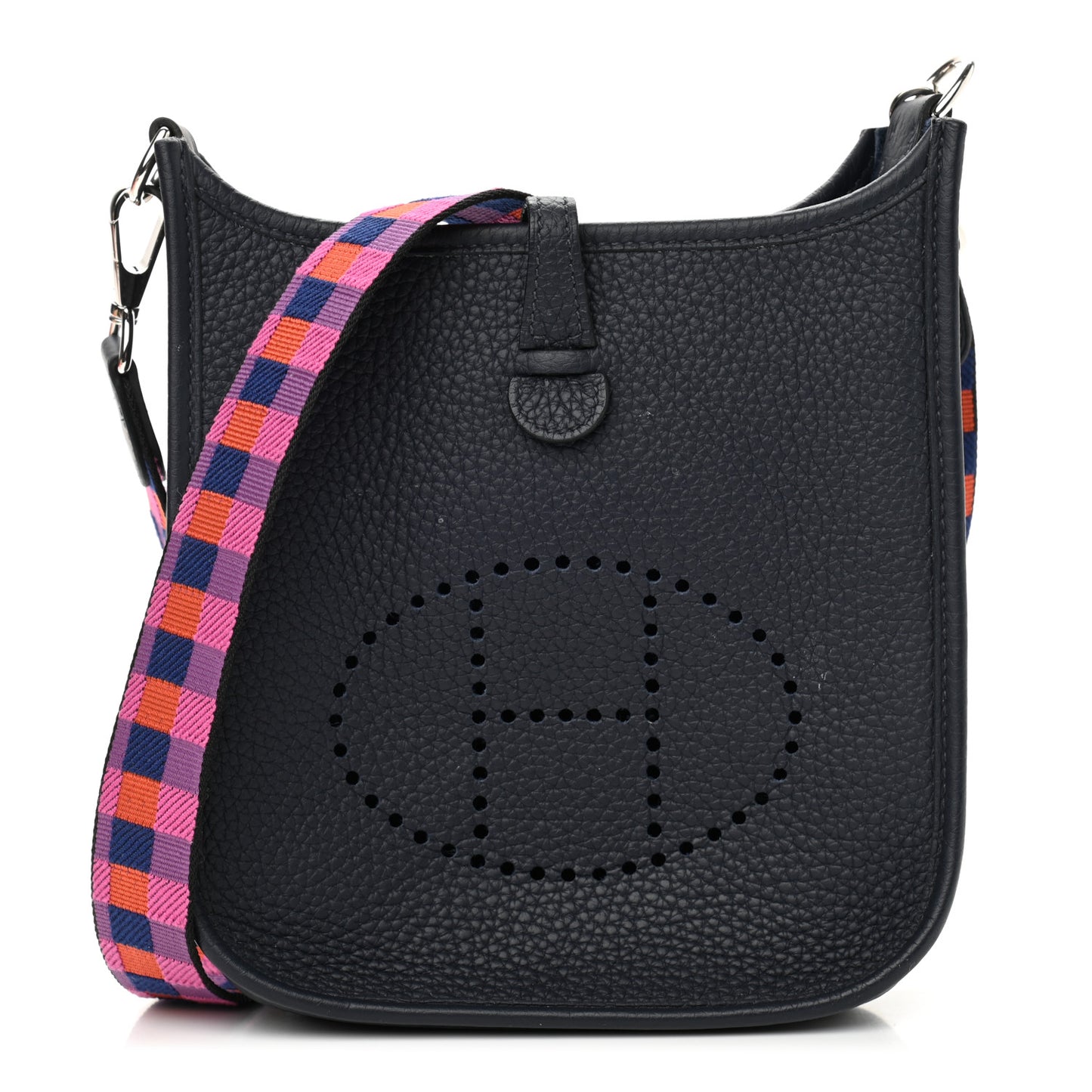 Taurillon Clemence Amazone Maxi Quadrille Evelyne TPM Bleu Nuit Bleu Saphir Anemone Capucine