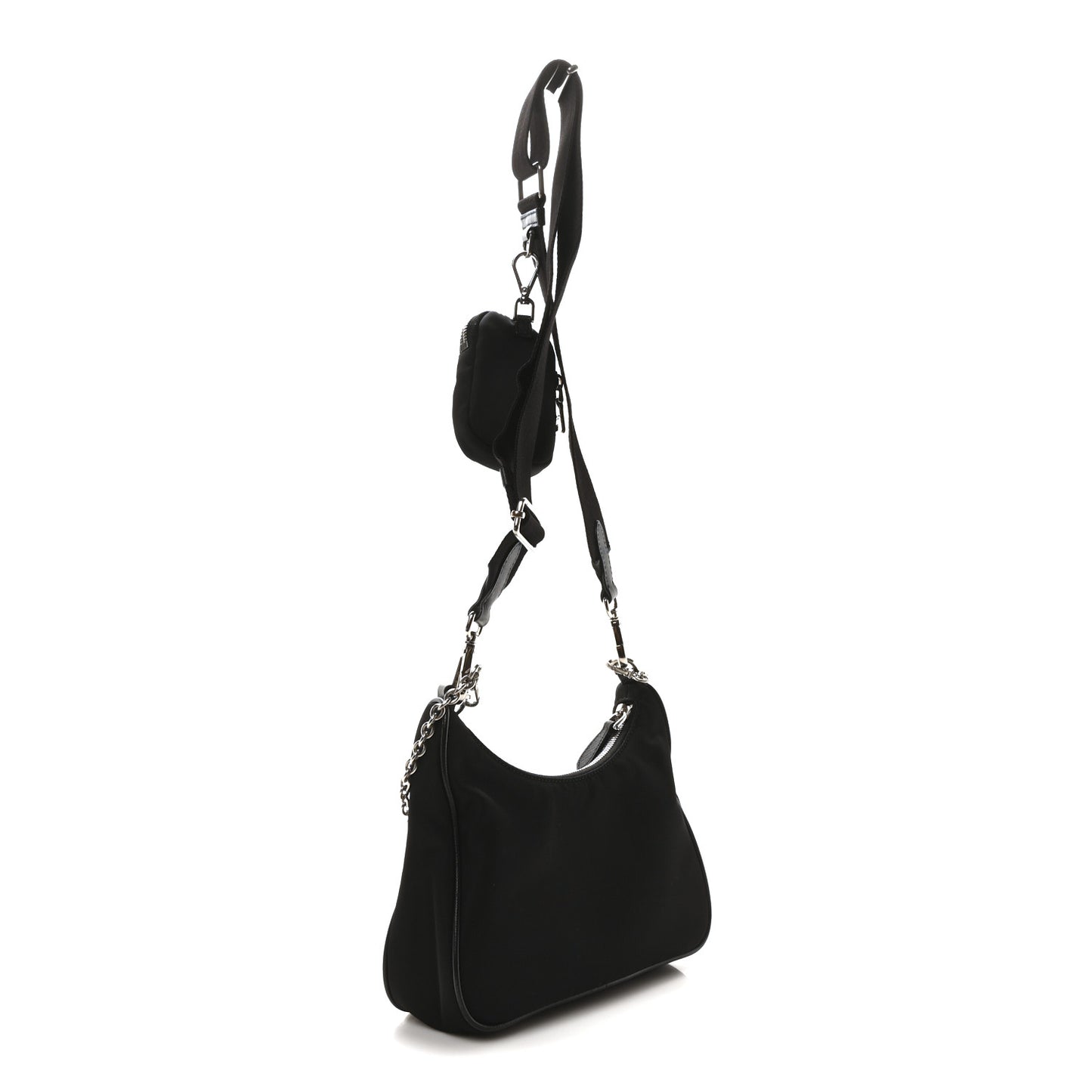 Nylon Re-Edition 2005 Shoulder Bag Black