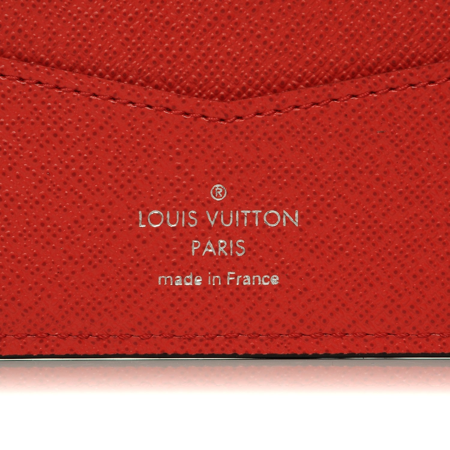 Louis Vuitton X SUPREME Epi Slender Wallet Red 7 of 8