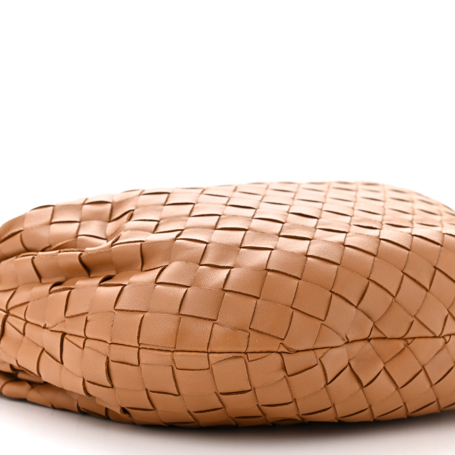 Bottega Veneta Nappa Intrecciato Teen Jodie Hobo Caramel 9 of 10