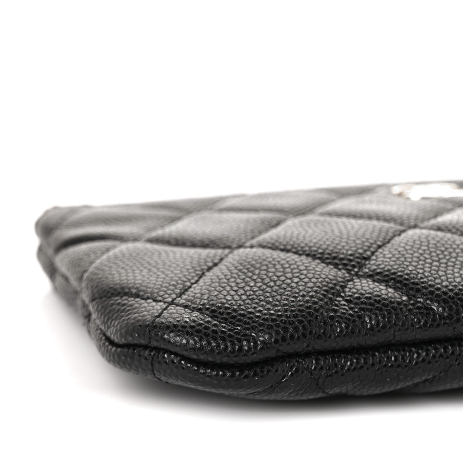 Chanel Caviar Quilted Small Cosmetic Case Black 8 of 9