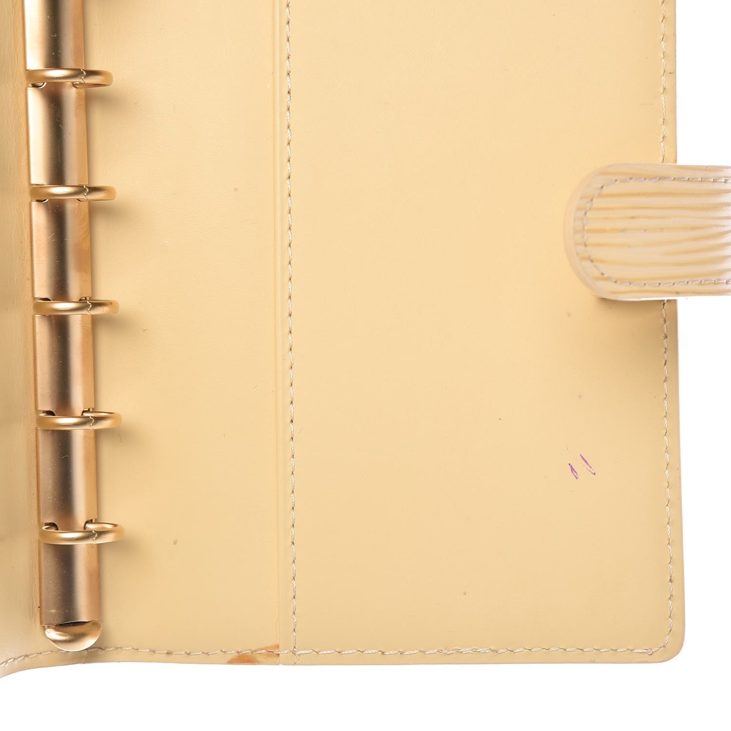 Epi Small Ring Agenda Cover Vanilla