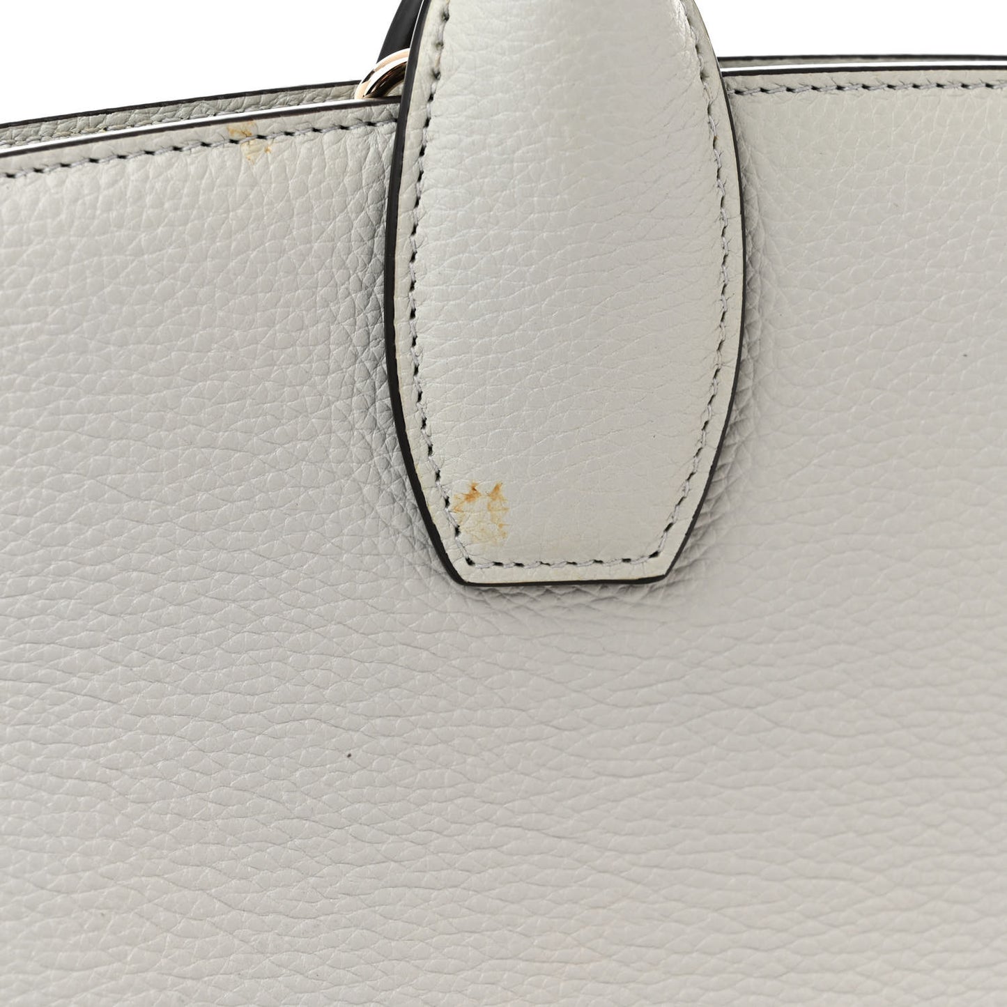 Calfskin Large The Studio Bag Gull Grey