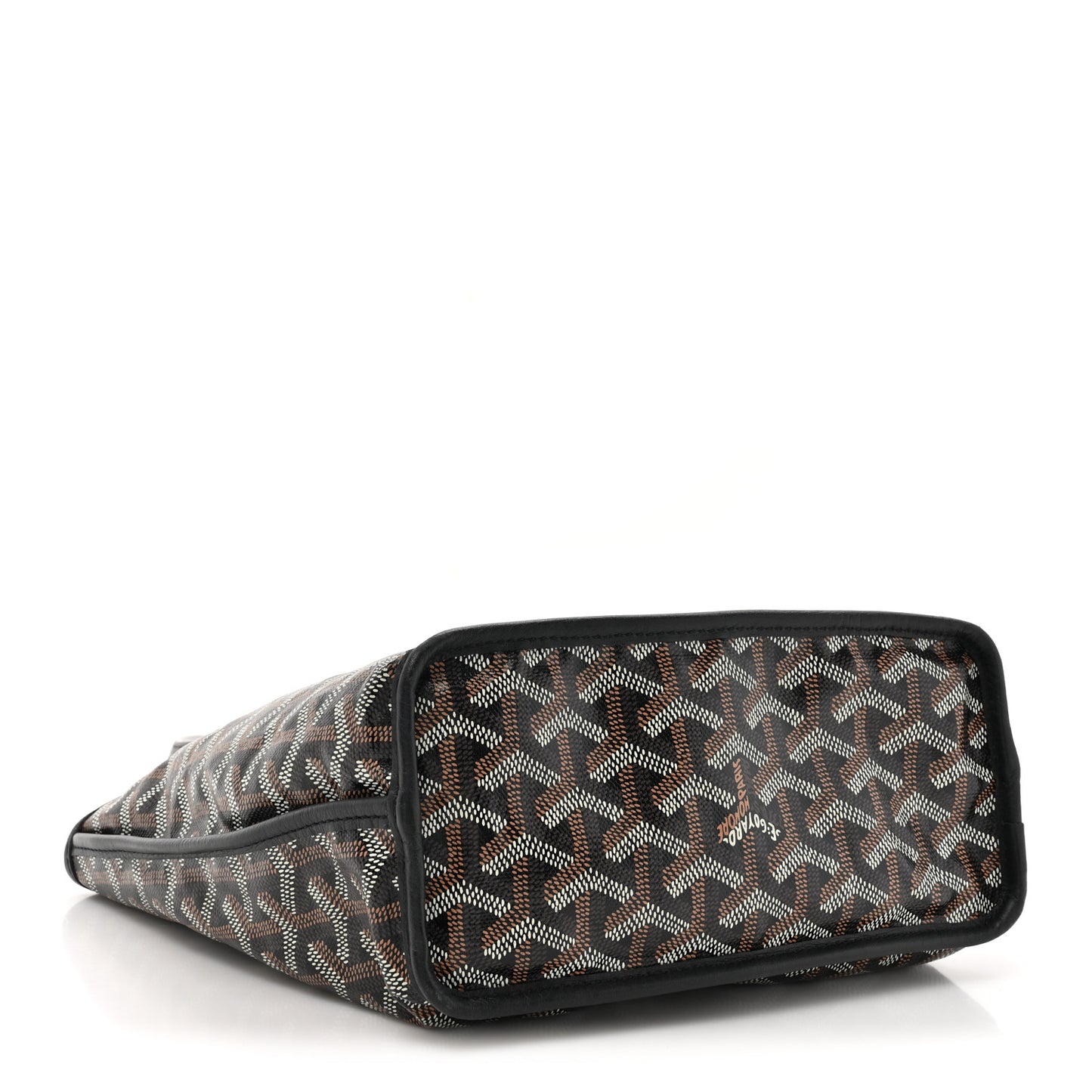 Goyardine Reversible Mini Anjou Black