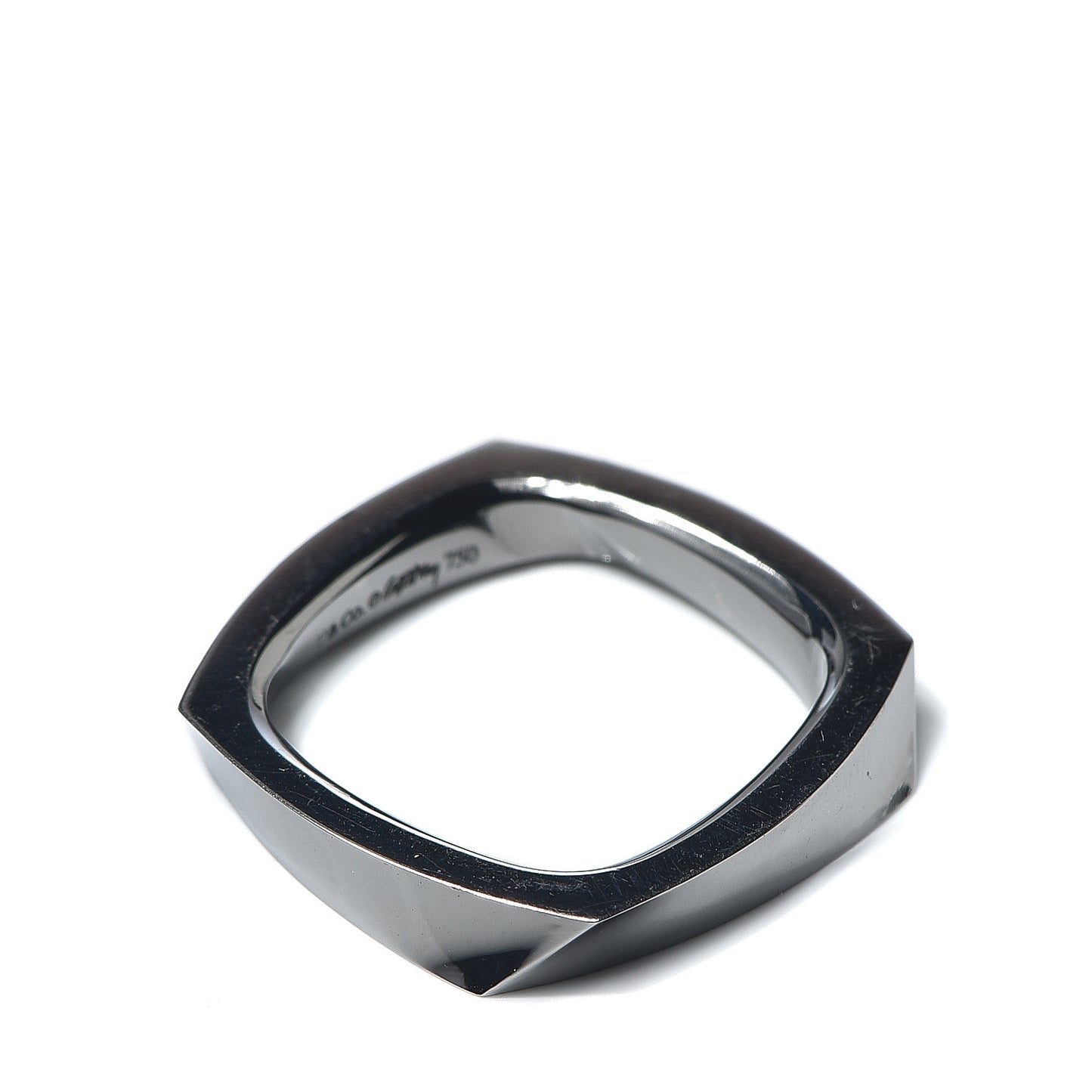 18K Black Gold Frank Gehry Torque Ring 47 4.25