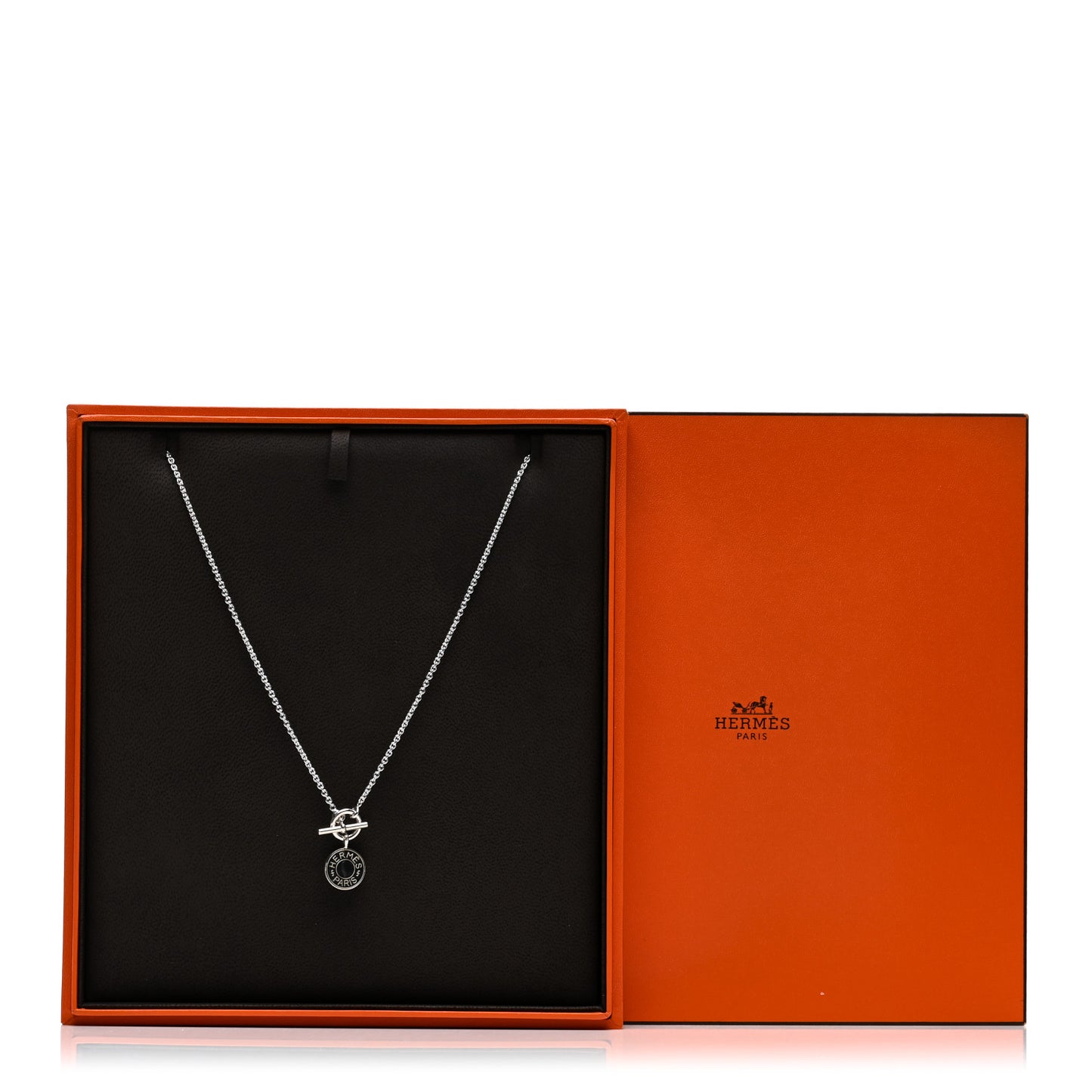 Sterling Silver Amulettes H Confettis Pendant Necklace