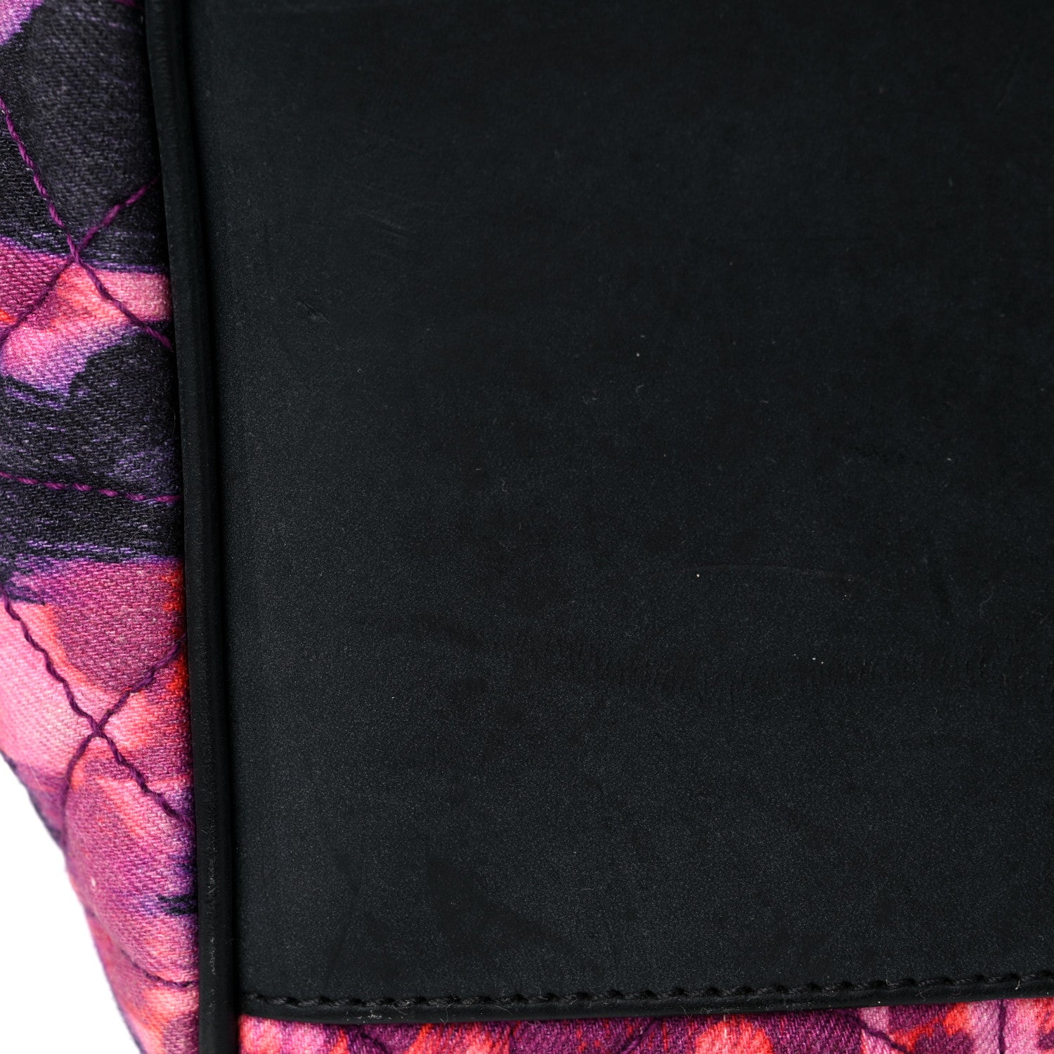 Mulberry Denim Alexa Quilted Loopy Leopard Print Purple Red 13 of 21