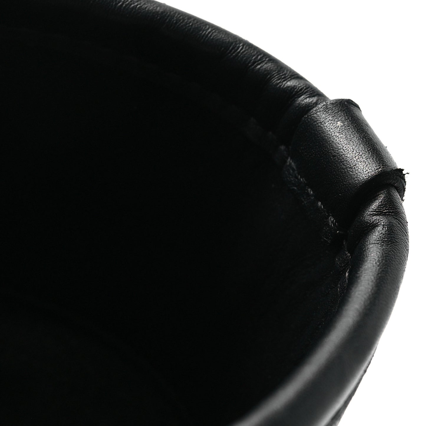 Calfskin Medium Deauville Tote Black