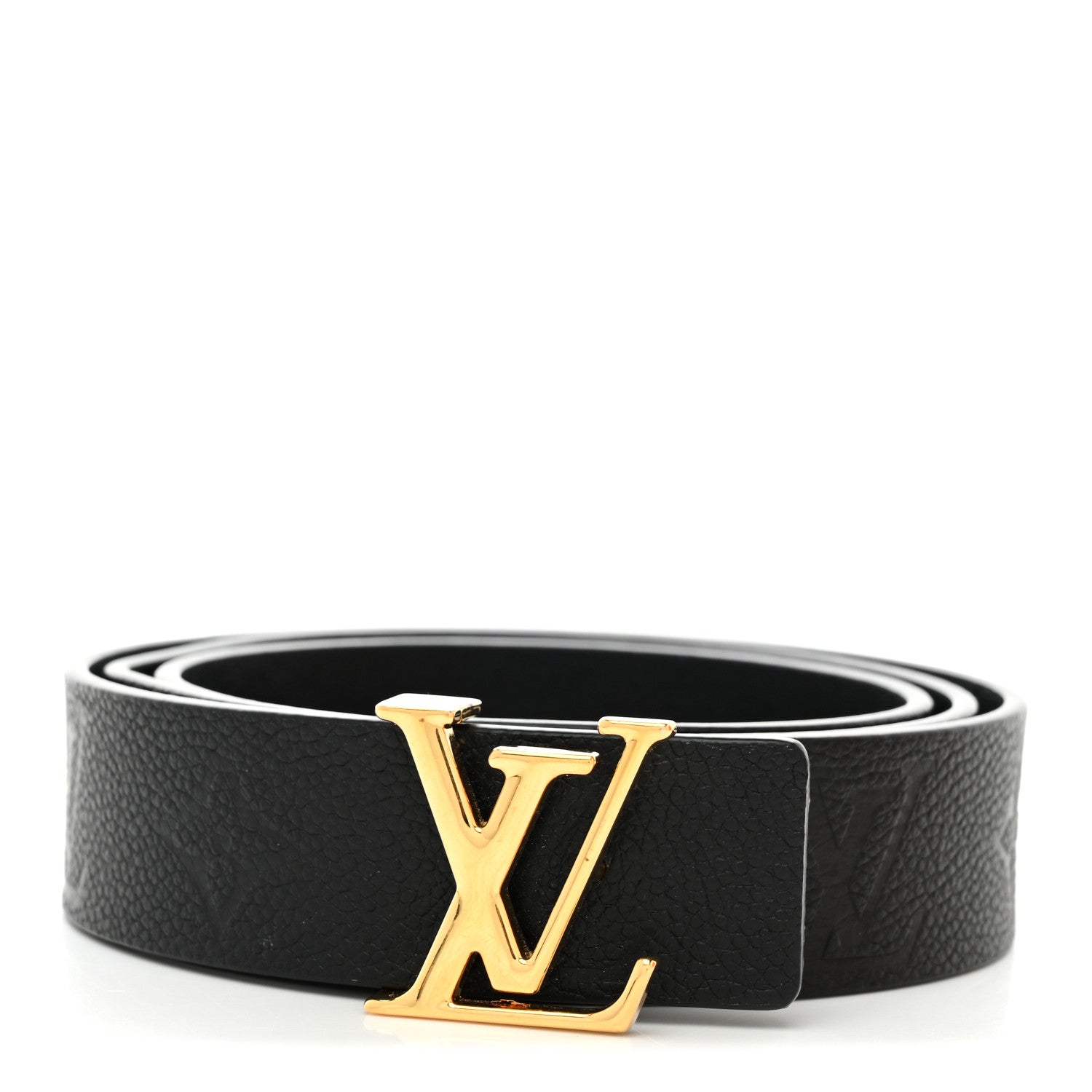 Louis Vuitton Empreinte 30mm LV Iconic Reversible Belt 85 34 