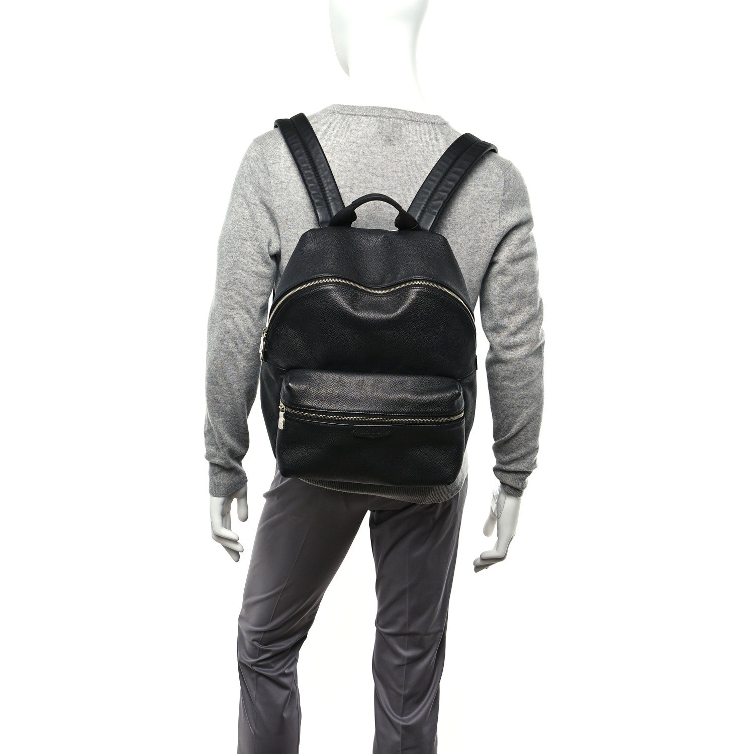 Louis Vuitton Taiga Discovery Backpack Ardoise 2 of 9
