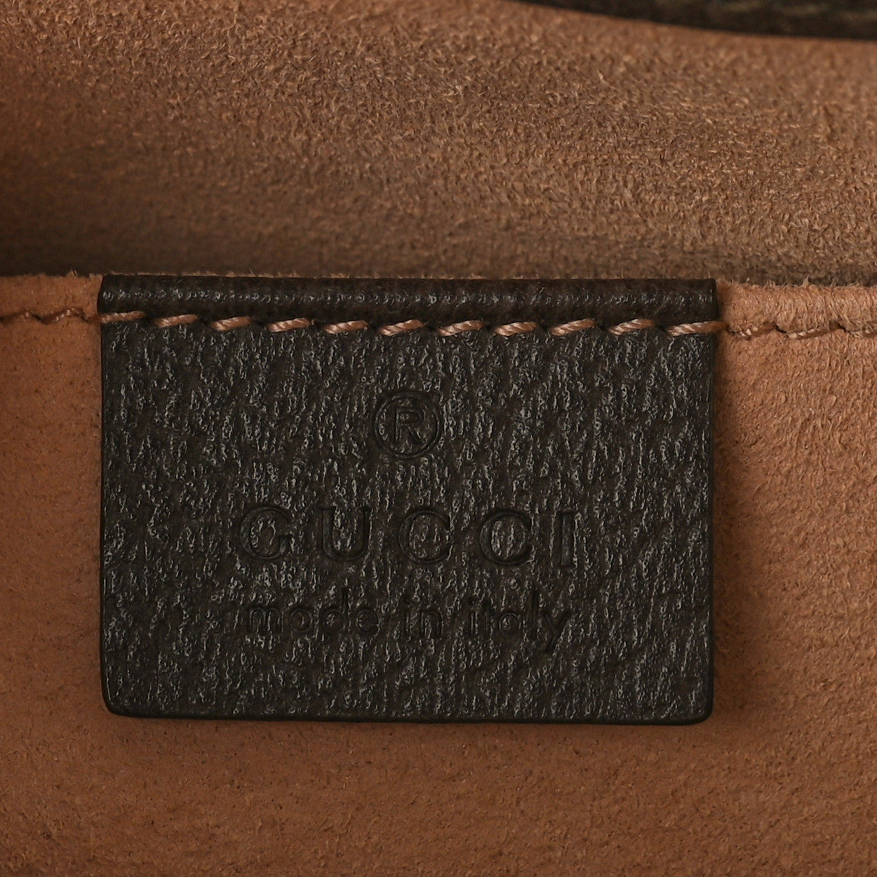 GG Supreme Monogram Small Ophidia Tote Bag Brown