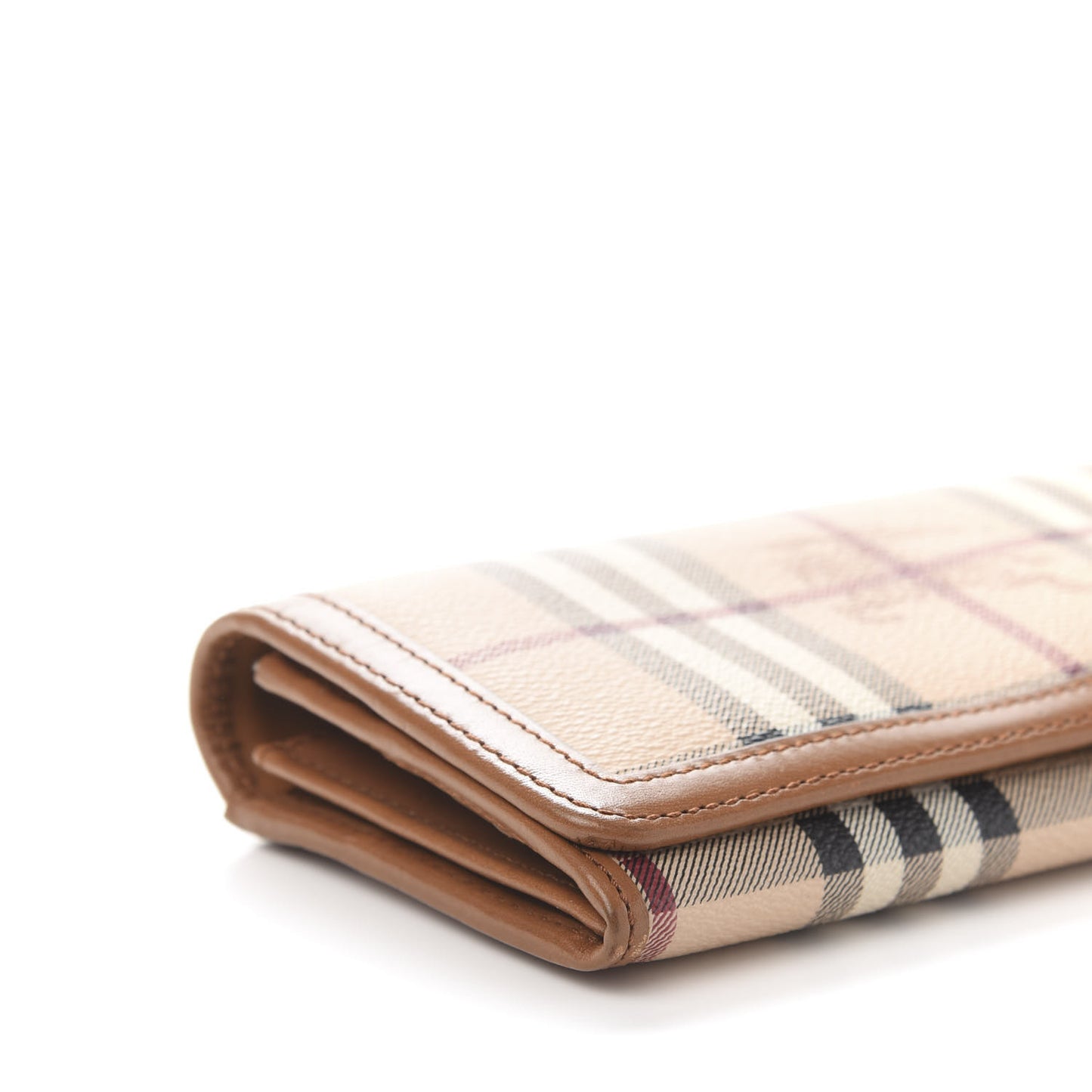 Haymarket Check Penrose Continental Wallet Tan