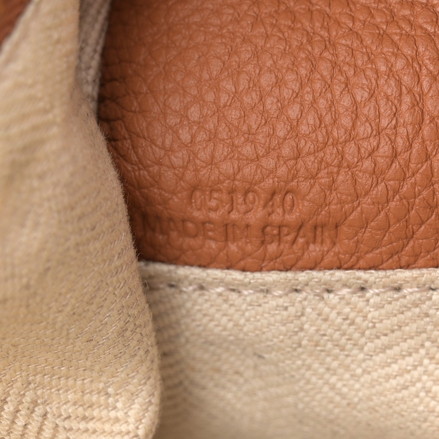 Calfskin Medium Puzzle Bag Tan