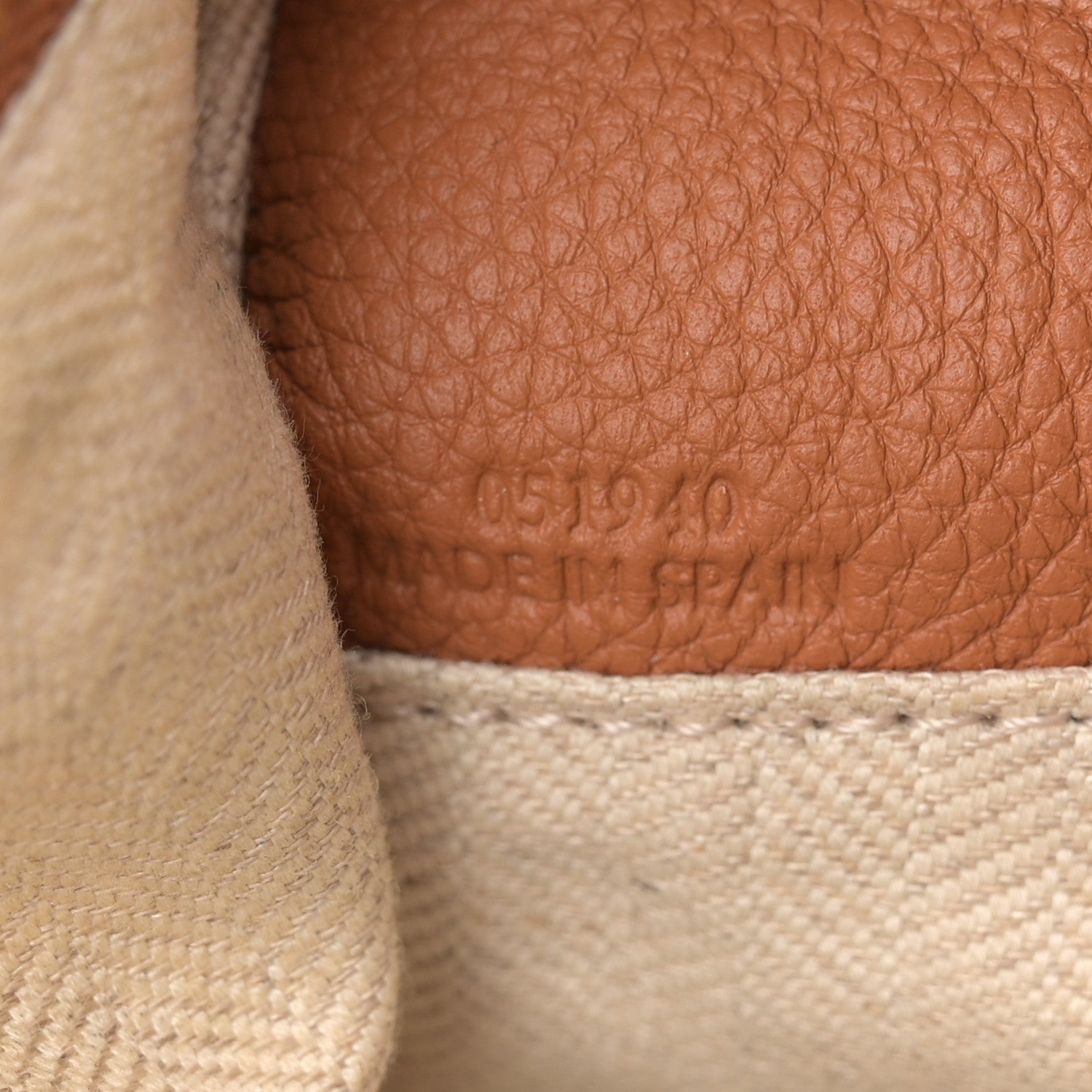 Loewe Calfskin Medium Puzzle Bag Tan 7 of 14