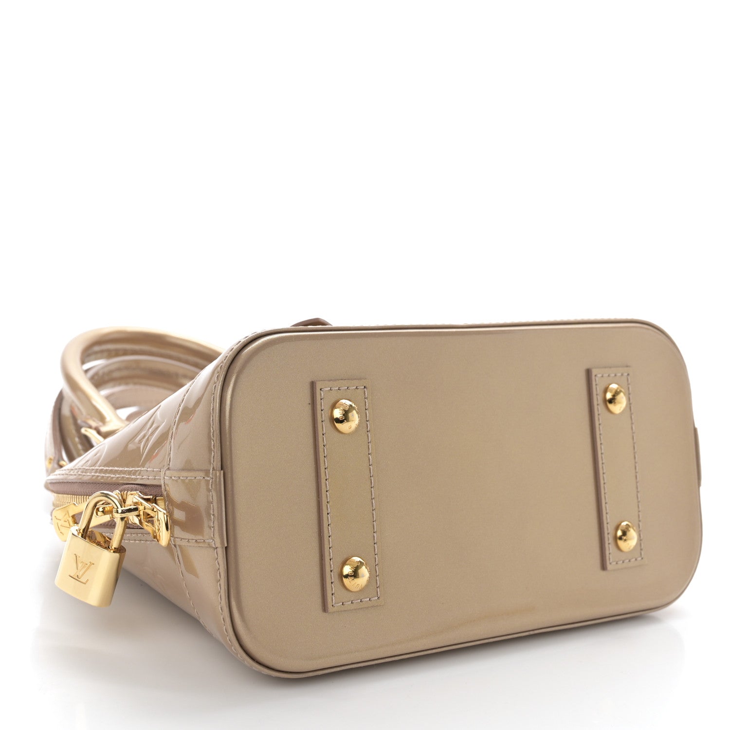 Louis Vuitton Vernis Alma BB Beige Poudre 4 of 11