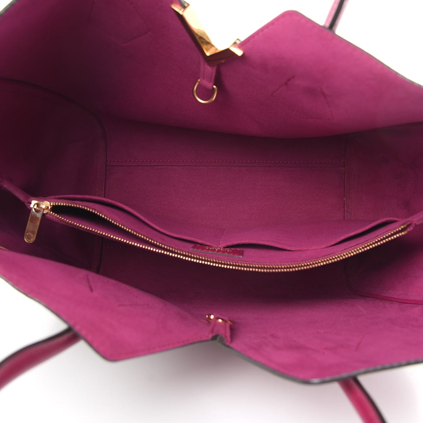 Calfskin Monogram Kimono Tote Grape