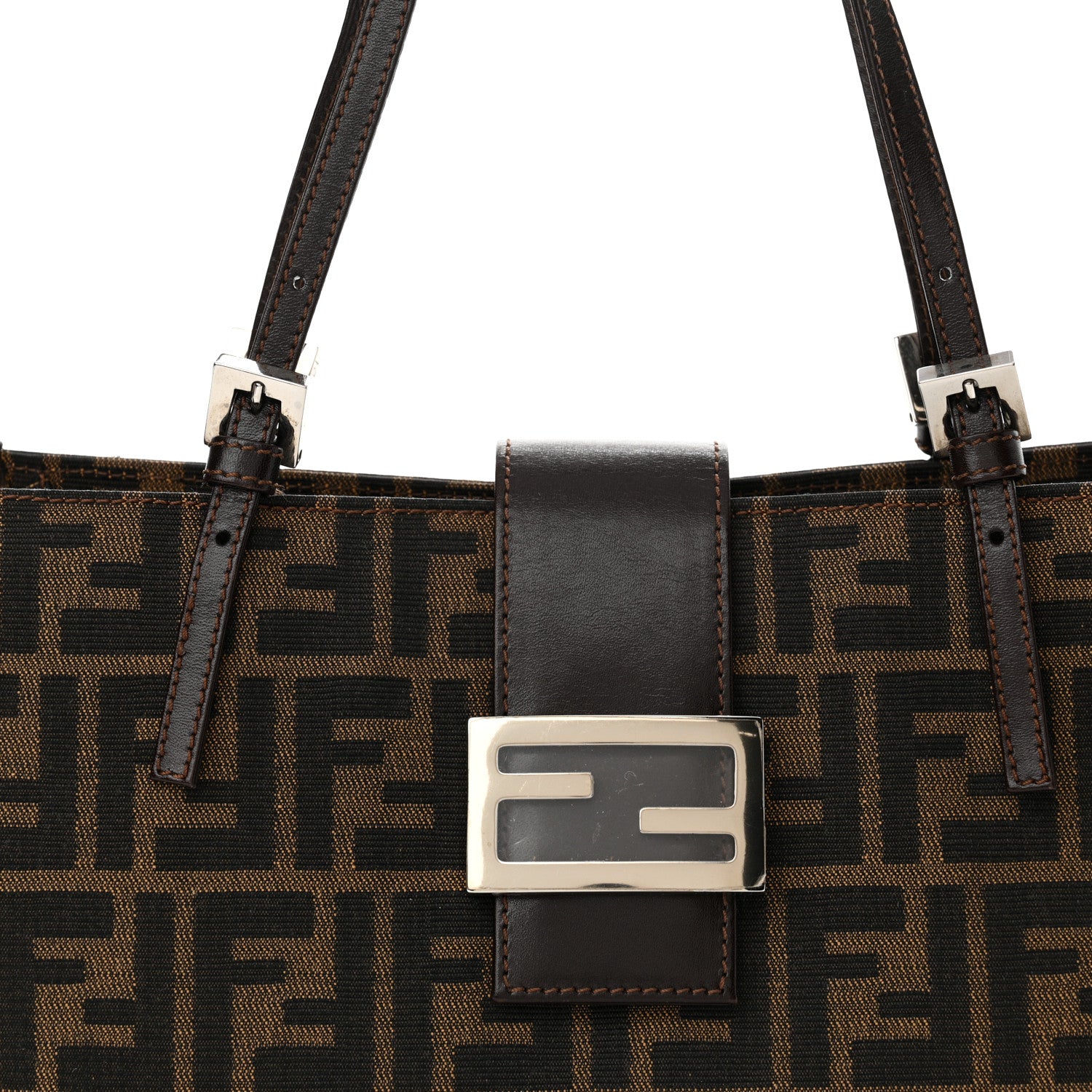Fendi Zucca Shopping Tote Tobacco 7 of 14