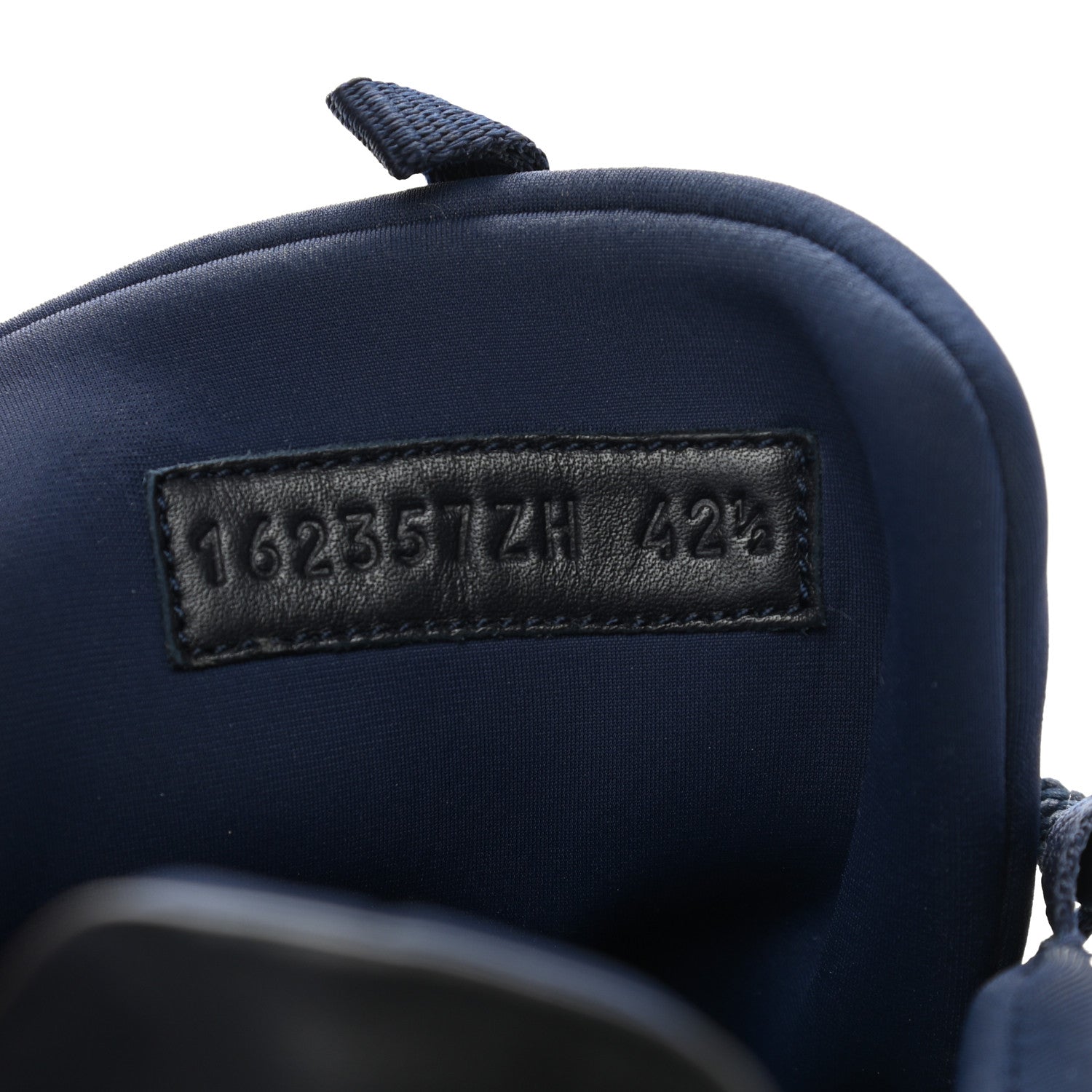 Hermes Technical Canvas Mens Miles Sneakers 42.5 Marine Black 8 of 11