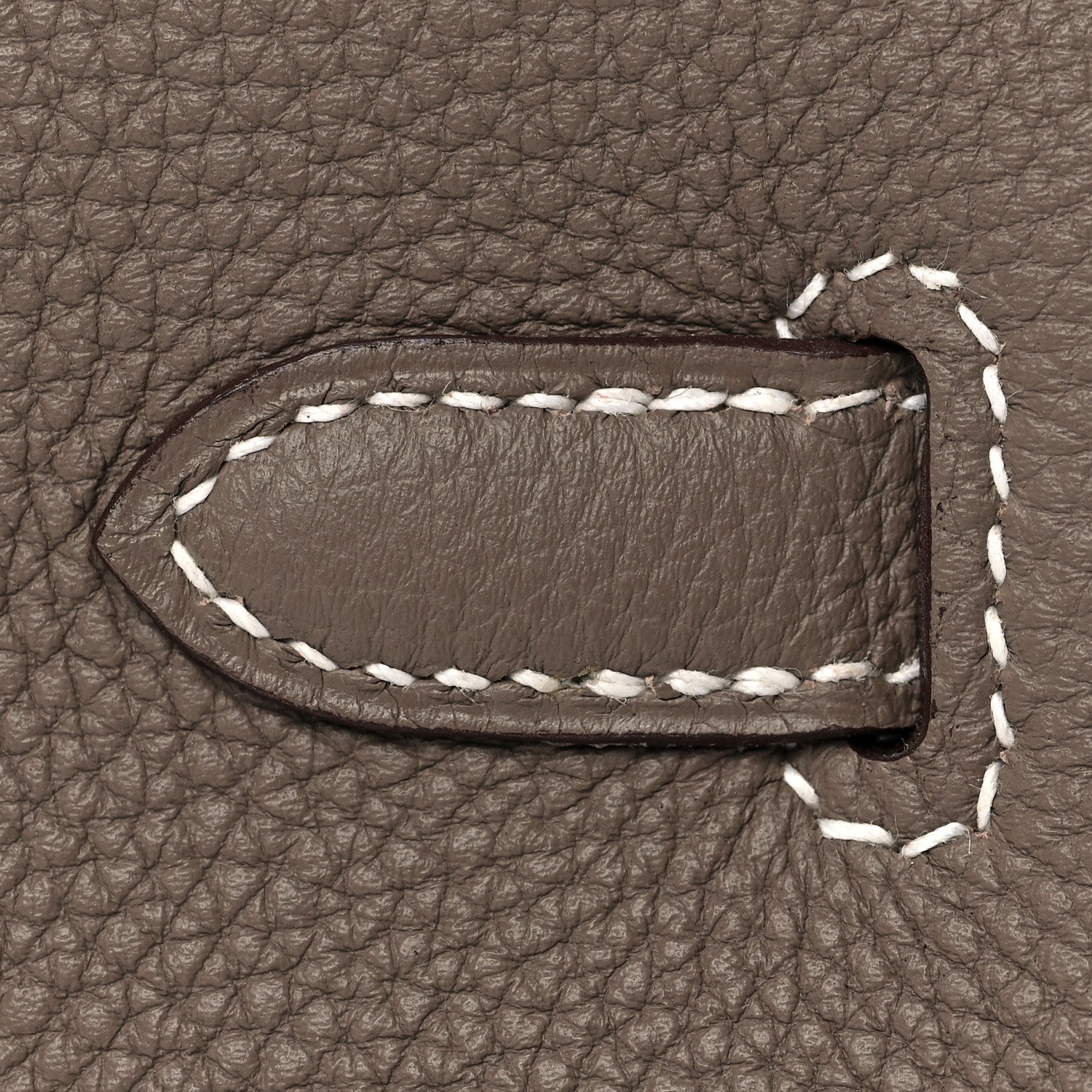 Hermes Togo Kelly Retourne 25 Etoupe 9 of 36