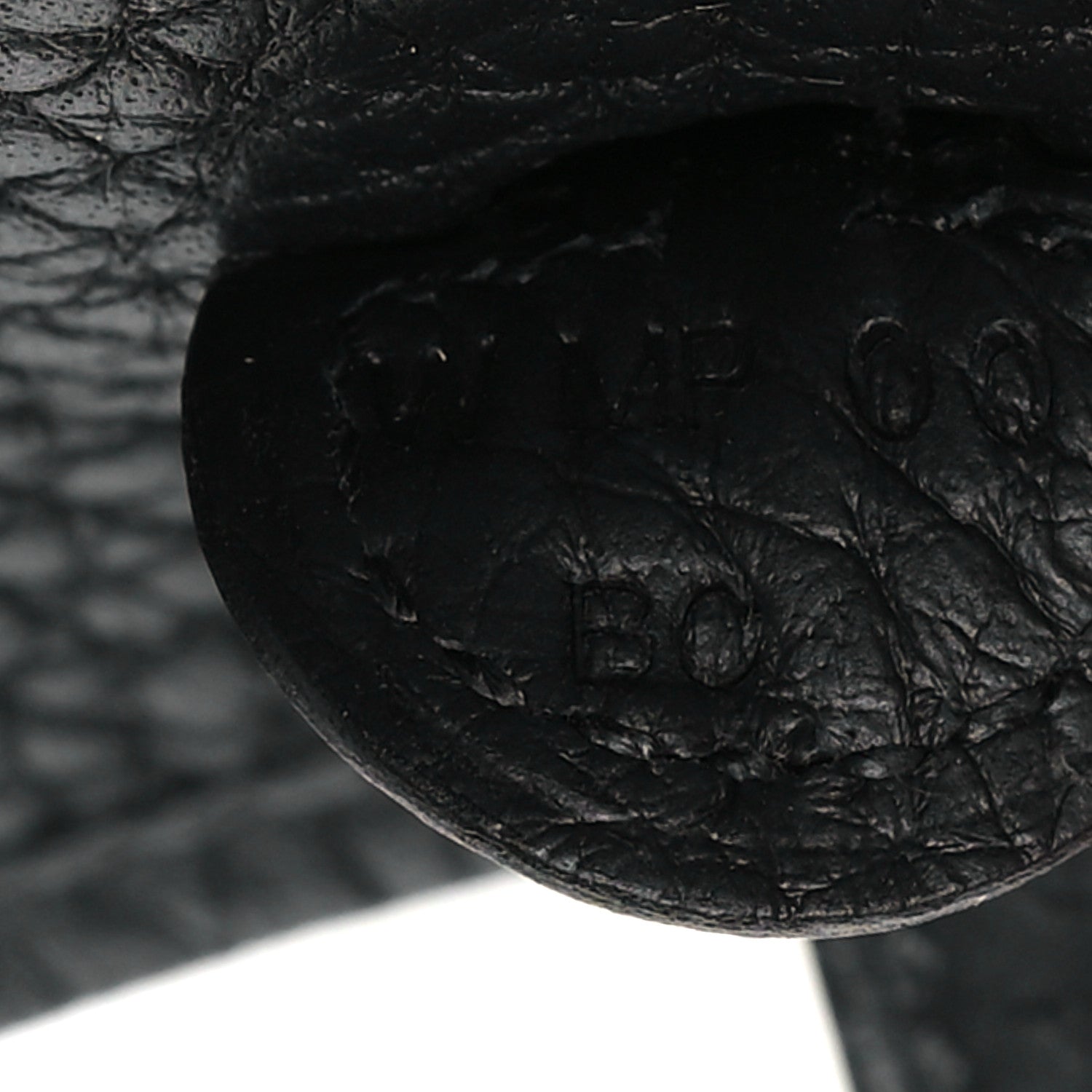 Hermes Taurillon Clemence Evelyne TPM Black 7 of 11