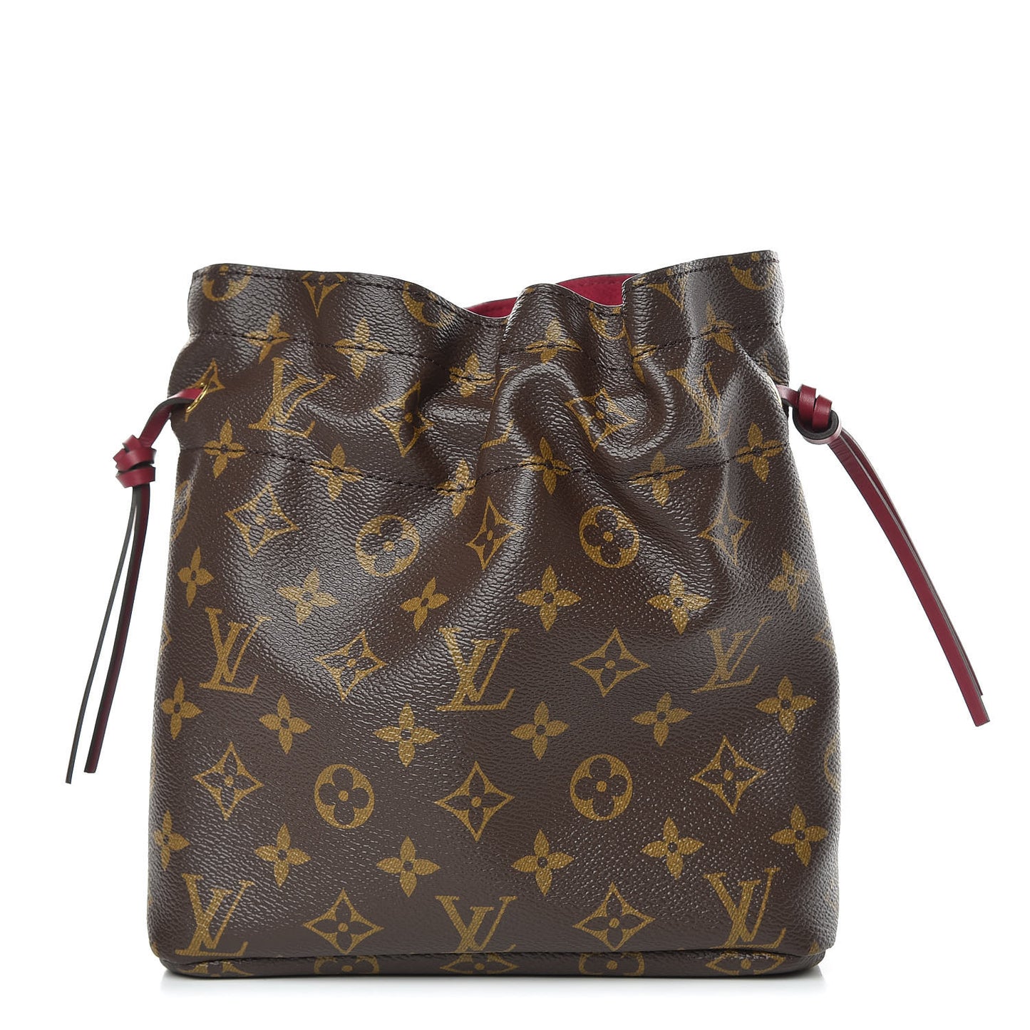 Monogram Pouch Noe Fuchsia