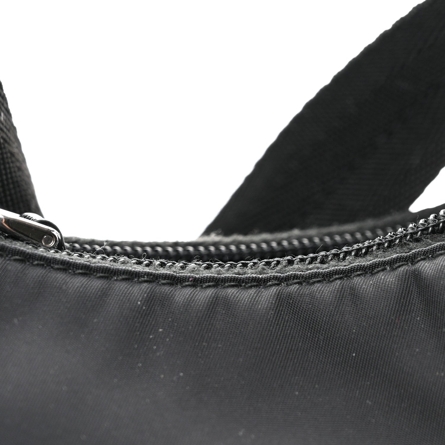 Prada Tessuto Nylon Mini Re-Edition 2000 Bag Black 11 of 14
