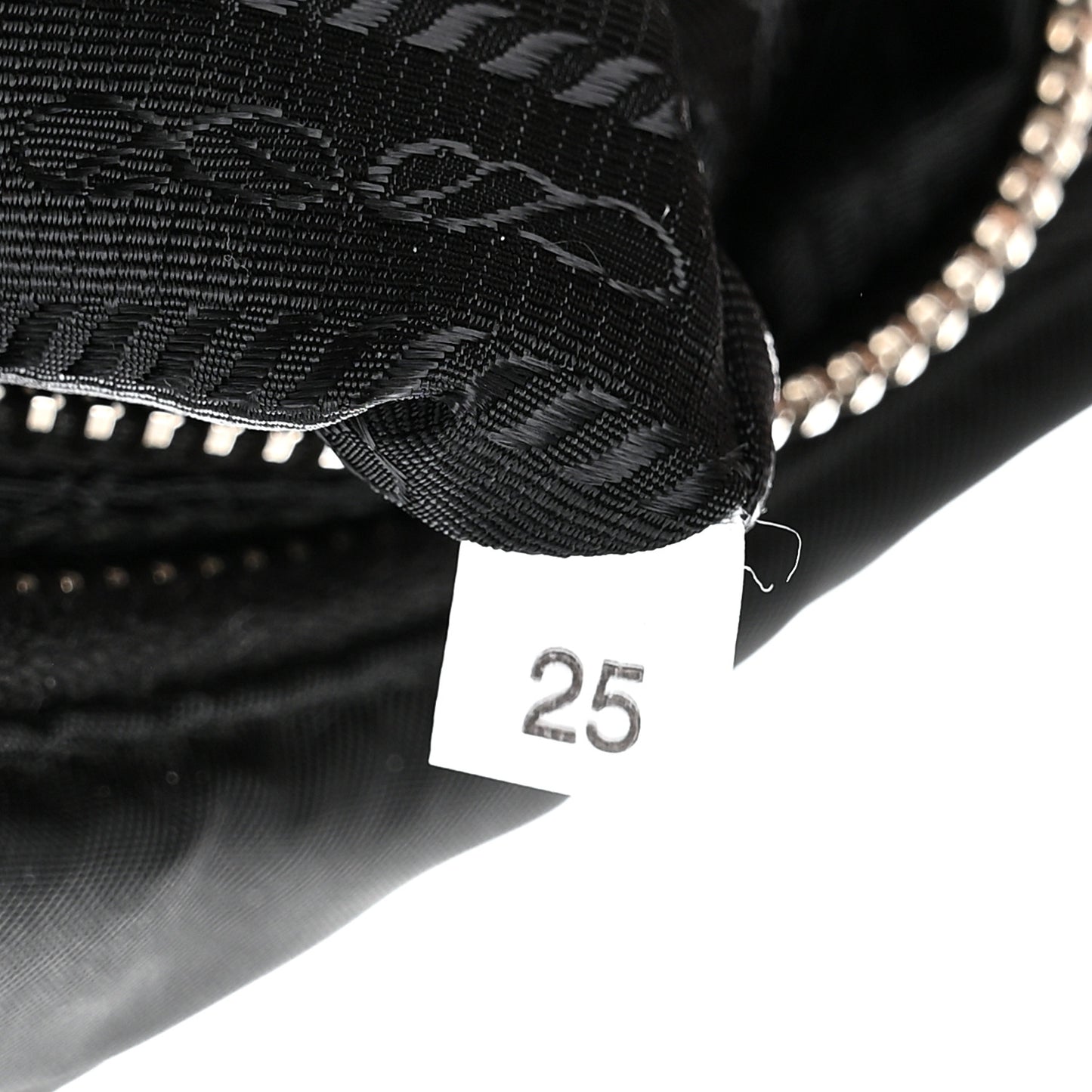 Re-Nylon Triangle Padded Patchwork Shoulder Bag Black